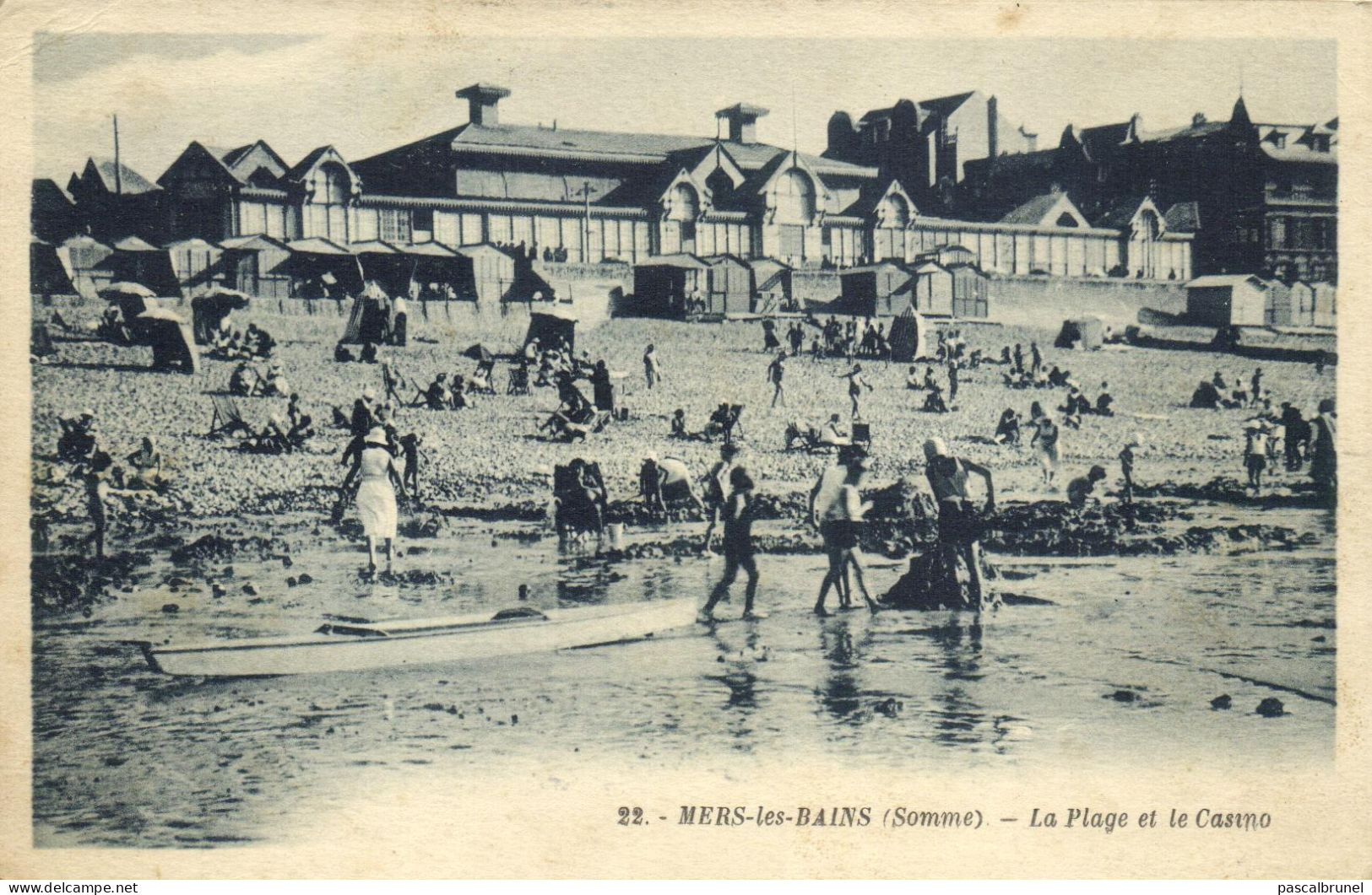 MERS LES BAINS - LA PLAGE ET LE CASINO - Mers Les Bains