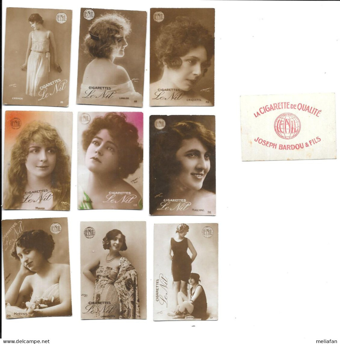 CD30 - IMAGES CIGARETTES JOB - ACTRICES - Andere Merken