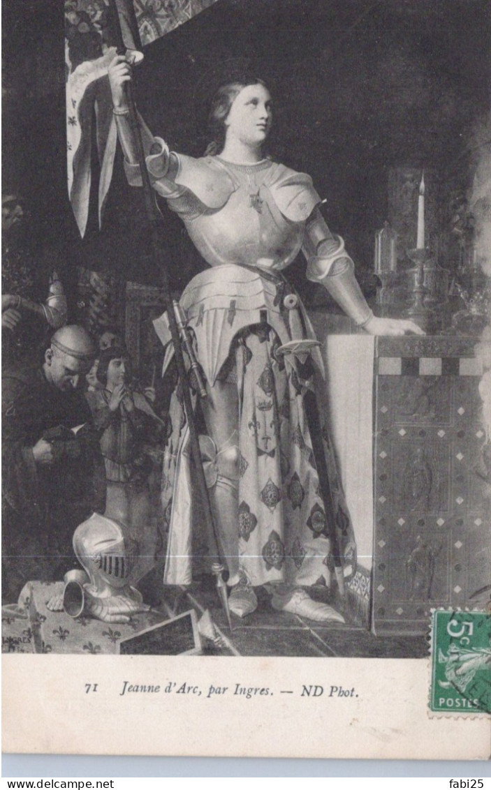 JEANNE D ARC PAR INGRES - Geschiedenis