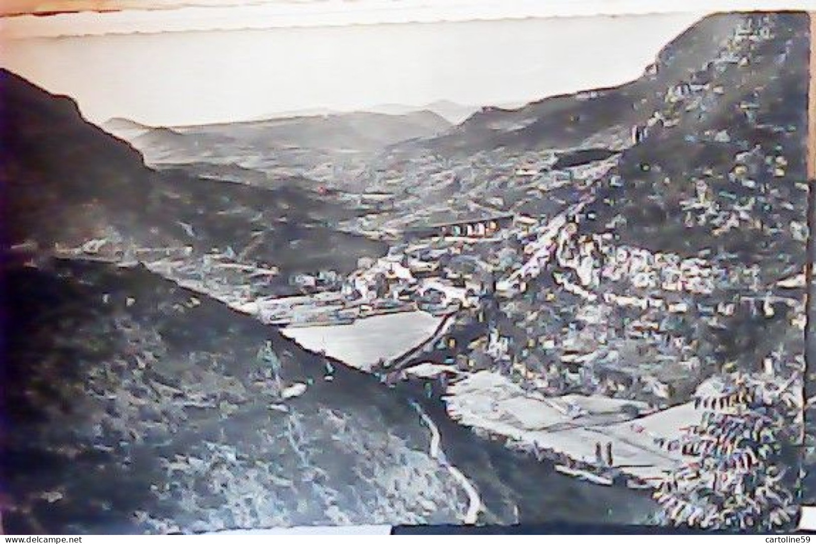 FRANCE 34  LODEVE - VUE GENERALE SUR LA VALLEE DE LA LERGUE  VB1952 JV6259 - Lodeve