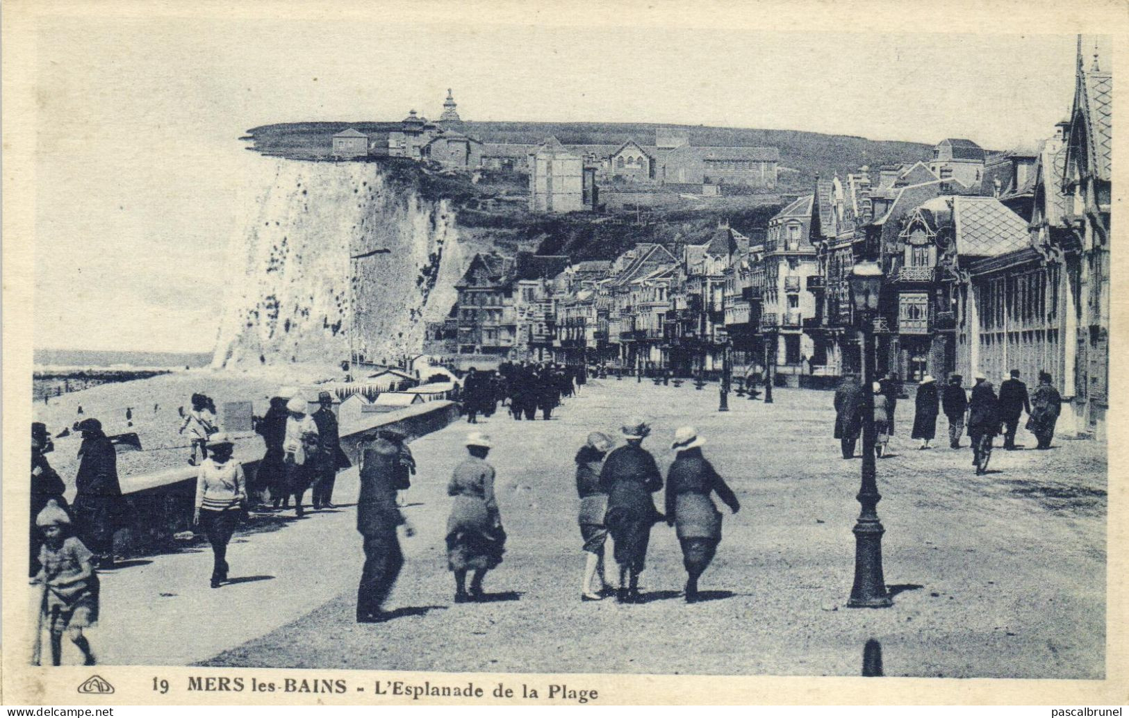 MERS LES BAINS - L'ESPLANADE DE LA PLAGE - Mers Les Bains