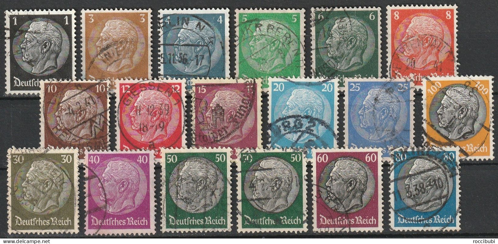 1933 // 512/528 O - Used Stamps