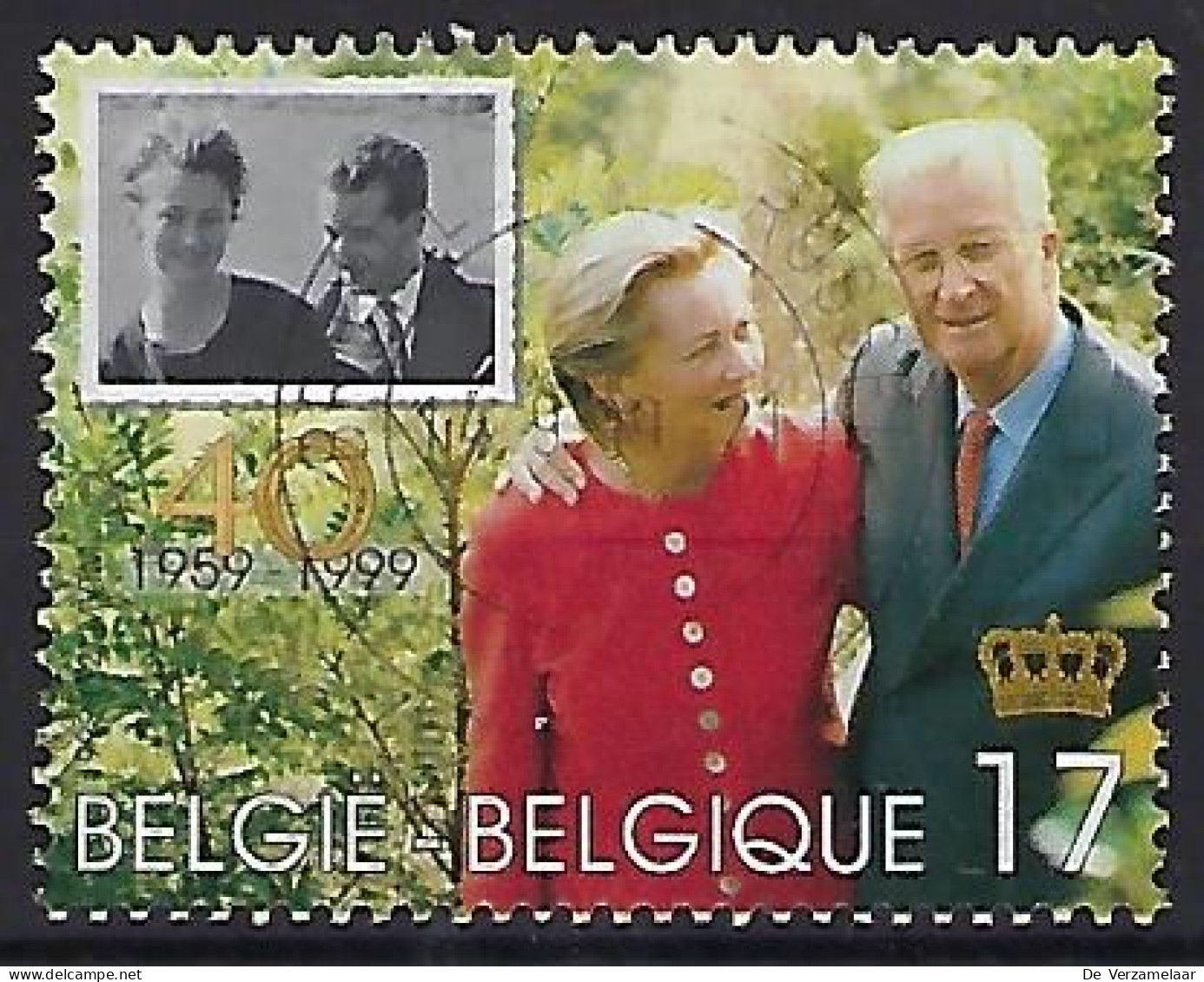 Ca Nr 2828 Bruxelles - Used Stamps