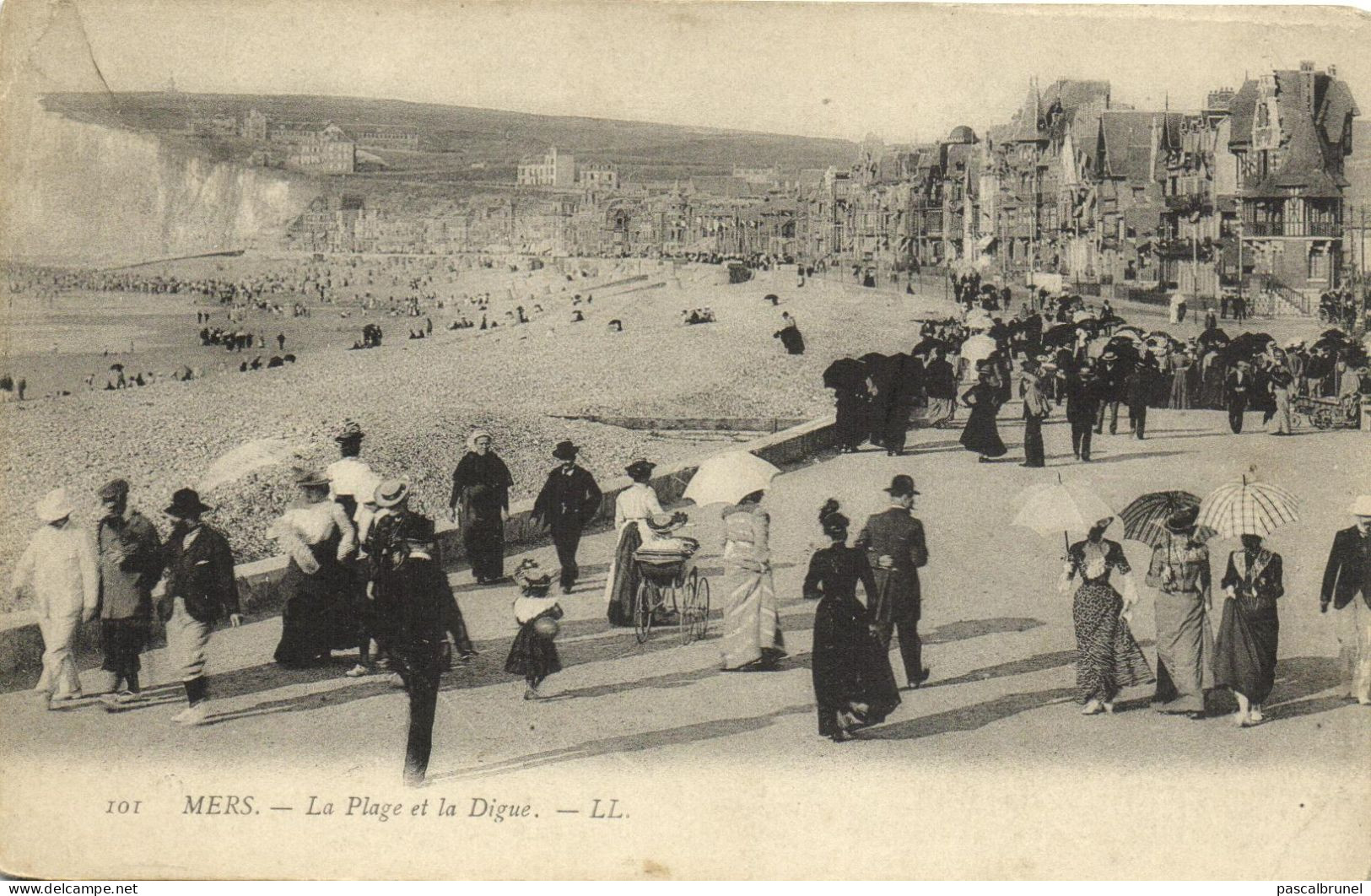 MERS LES BAINS - LA PLAGE ET LA DIGUE - Mers Les Bains