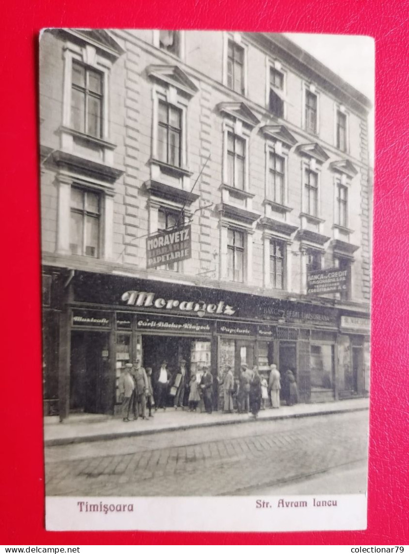 Romania Timisoara Libraria Moravetz Str. Avram Iancu - Roumanie