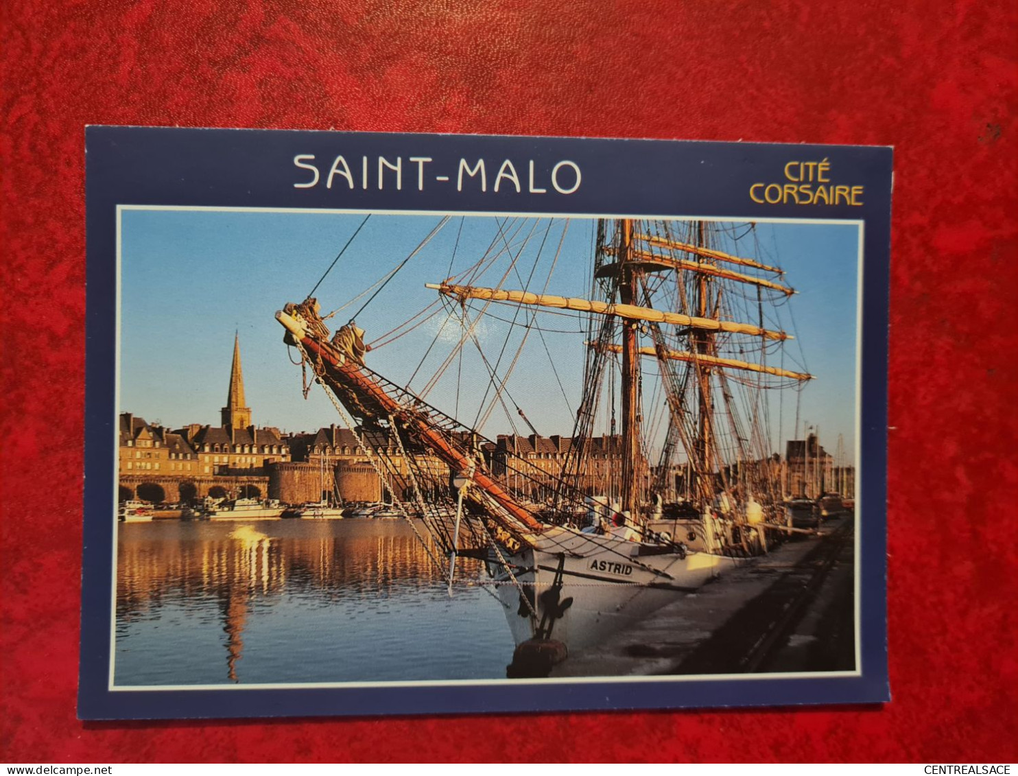 Carte SAINT MALO CITE CORSAIRE VOILIER - Saint Malo