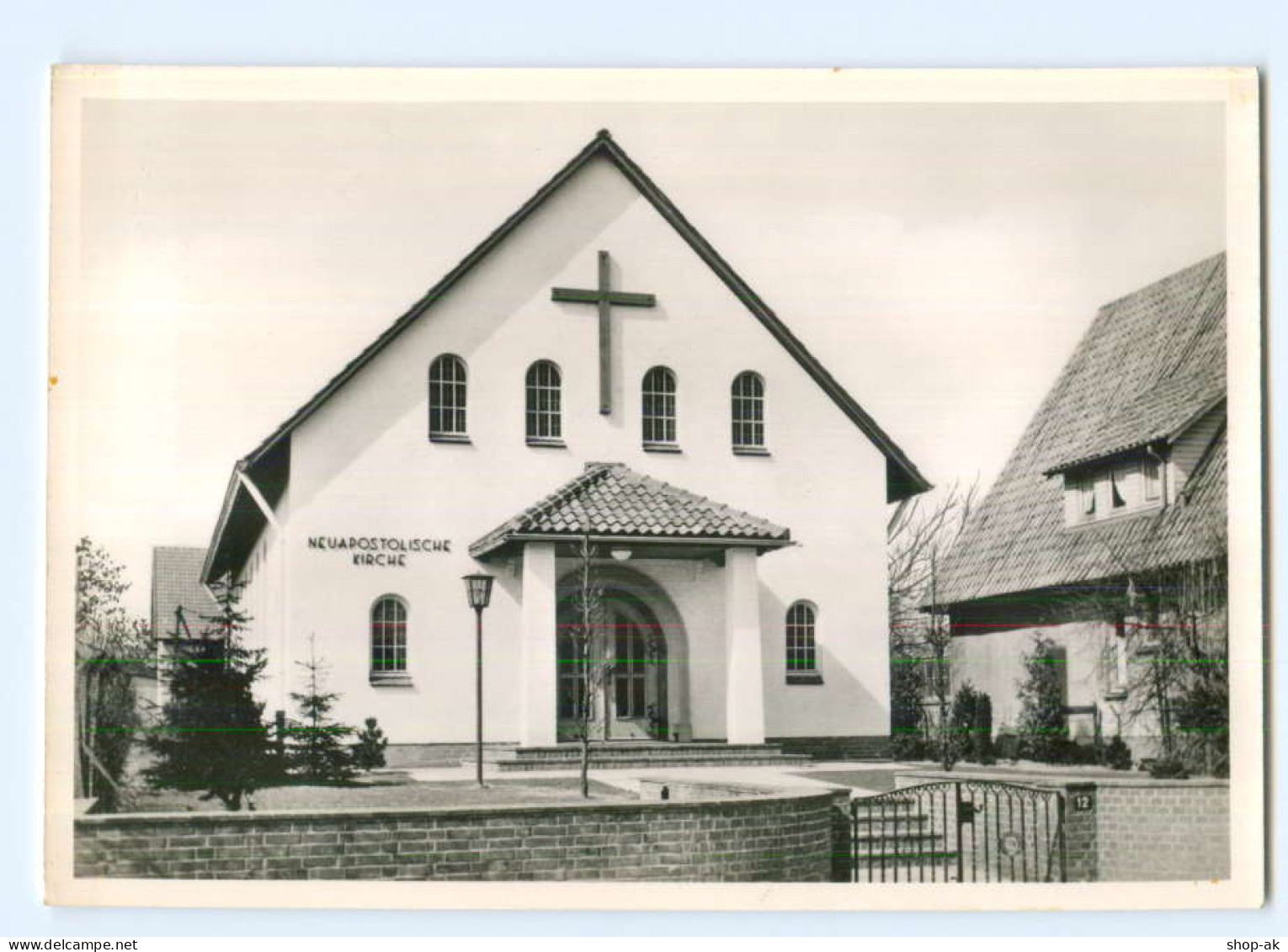 Y10416/ Hamburg Wellingsbüttel Hoheneichen Neuapostolische Kirche Foto AK Ca1955 - Wandsbek