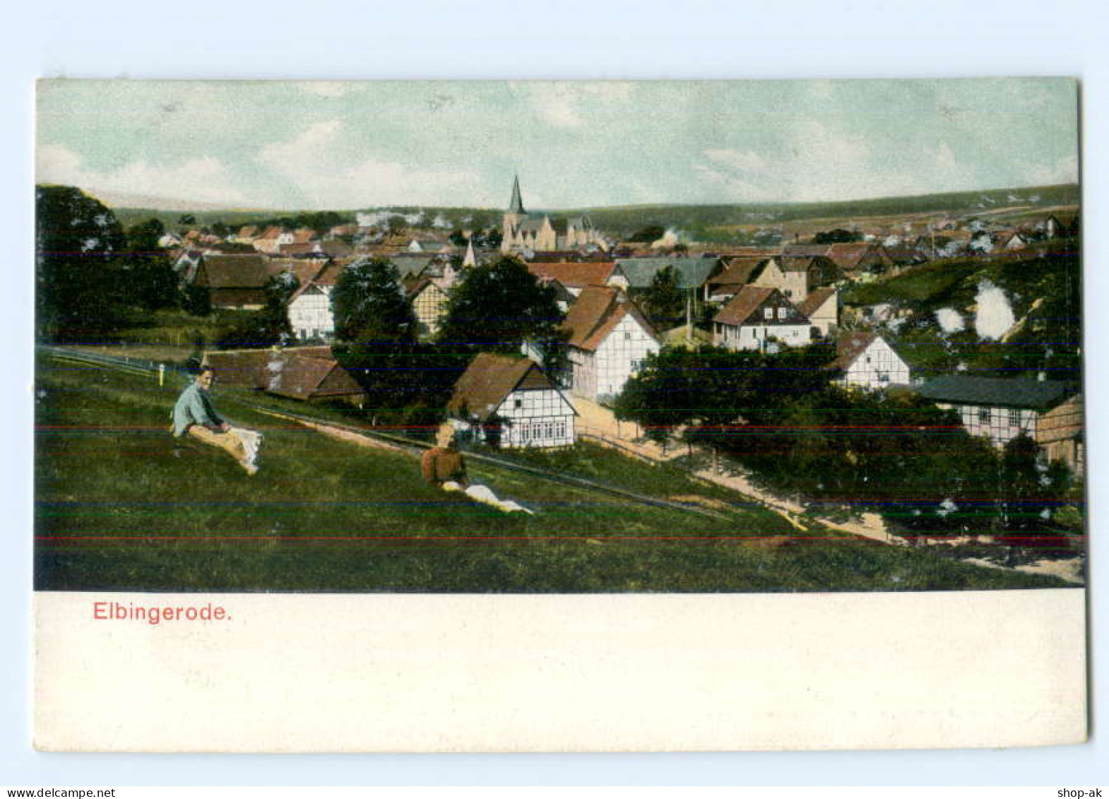 T7751-388./ Elbingerode  Harz-Zahnrad-Banhn Blankenburg-Tanne AK Ca.1900 - Altri & Non Classificati