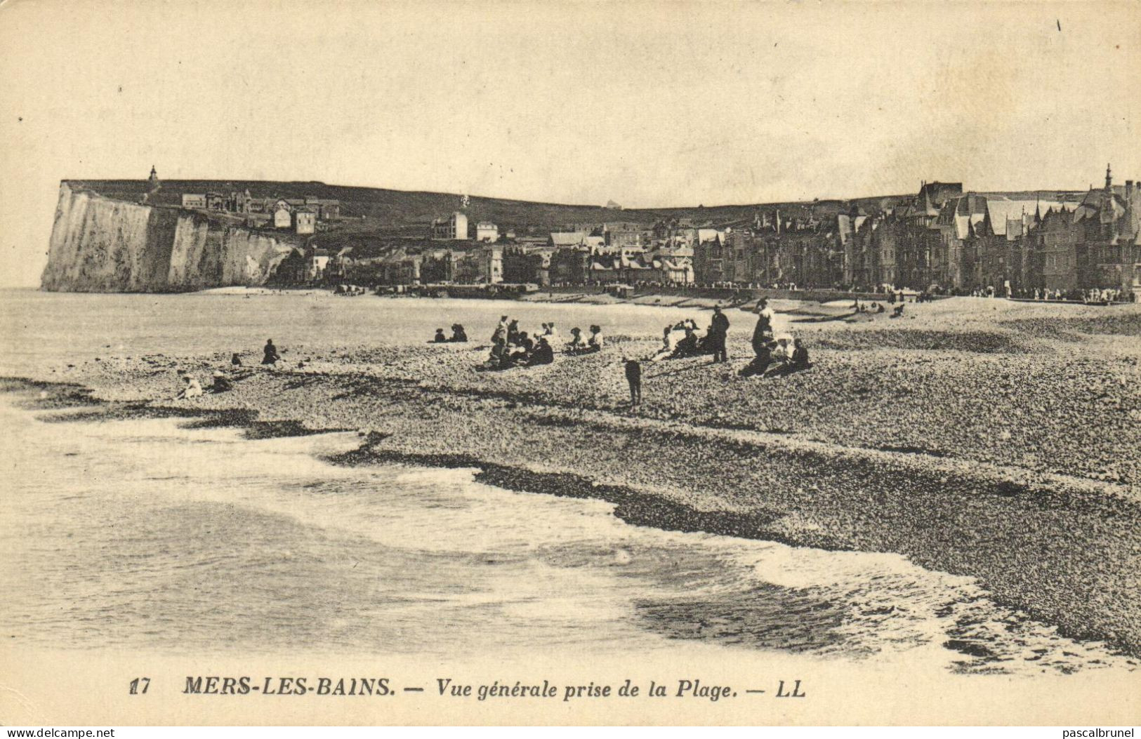 MERS LES BAINS - VUE GENERALE PRISE DE LA PLAGE - Mers Les Bains