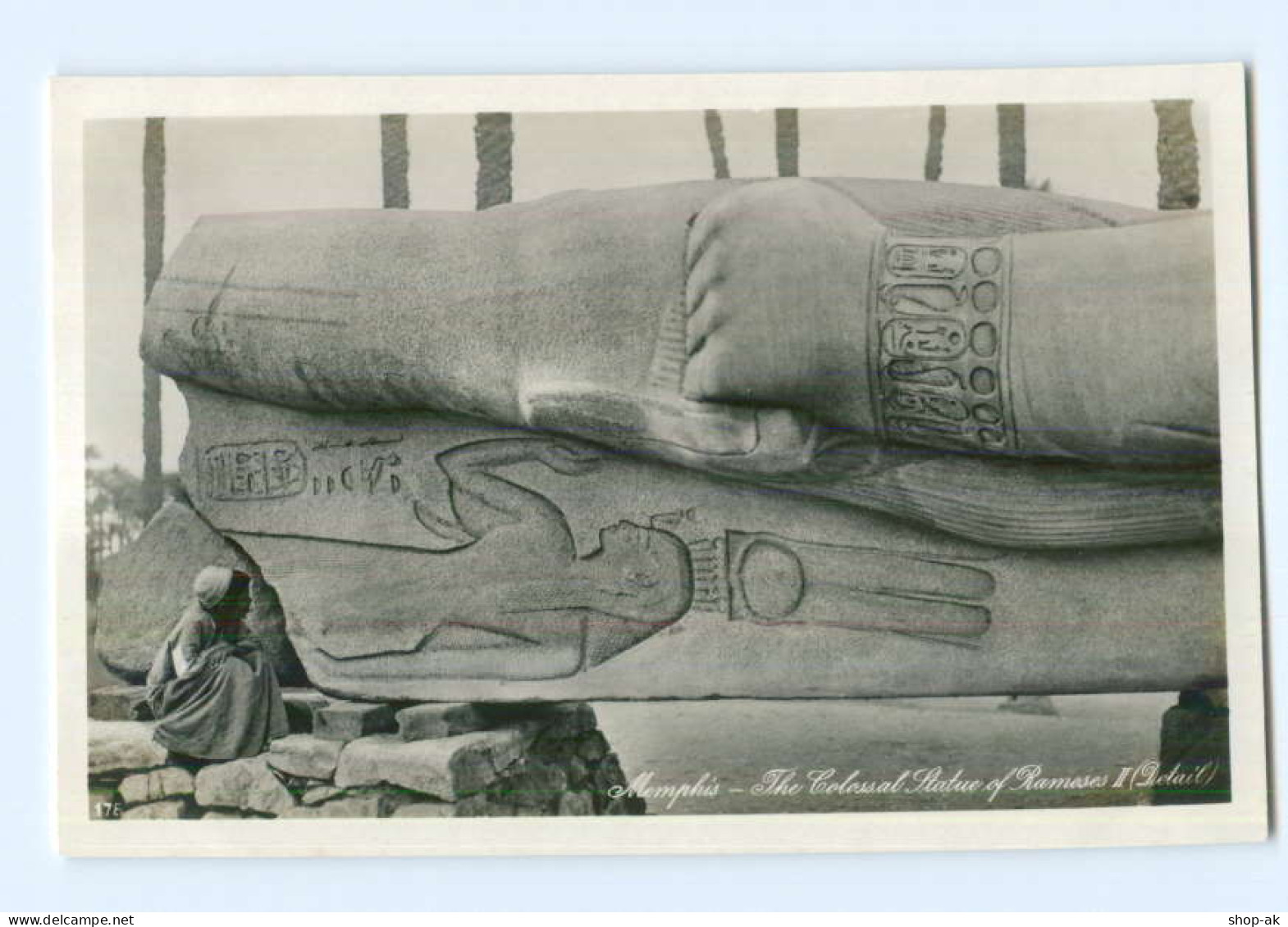 T7302/ Memphis Colossal Statue Of Ramses II.  Lehnert & Landrock Foto AK Egypt - Non Classés