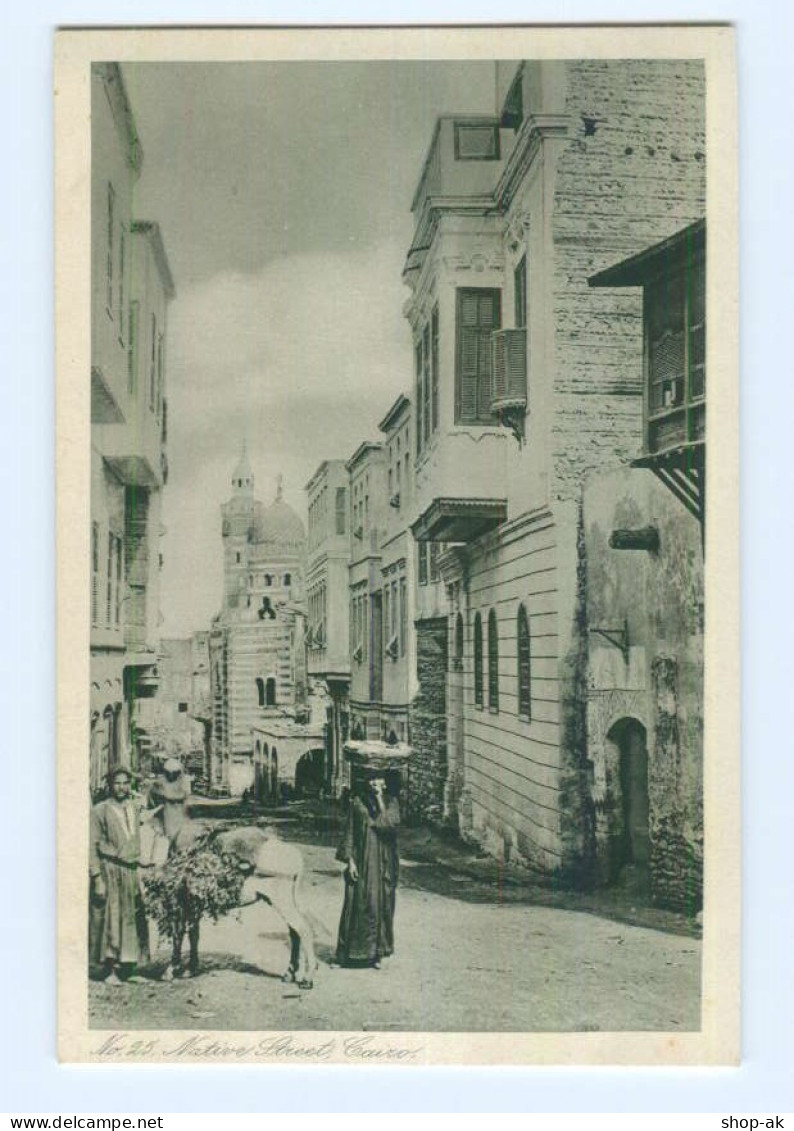 T7301/ Kairo Caire Native Street Egypte Ägypten AK Ca.1920 - Unclassified