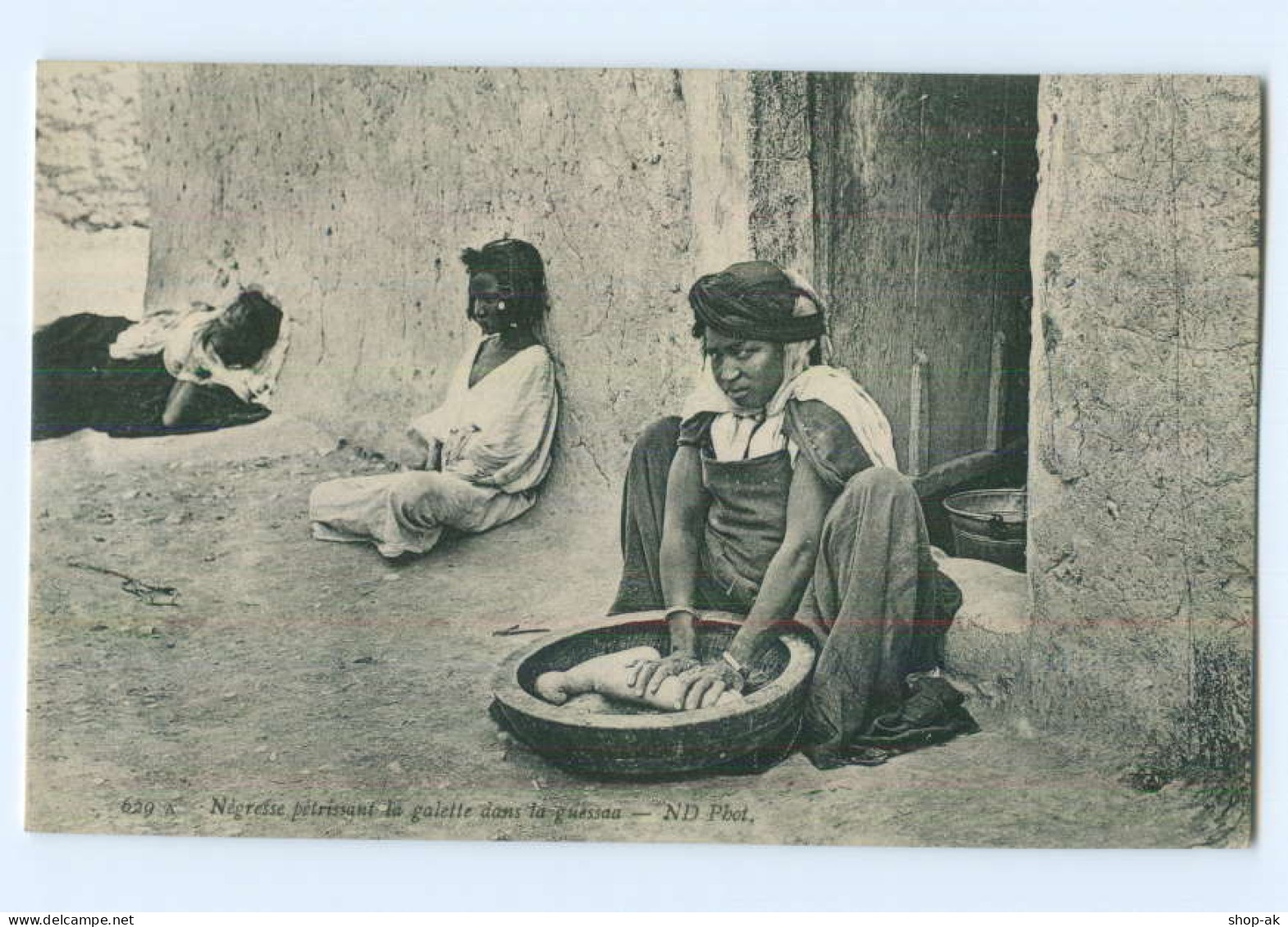 T7294/ Negresse Marokko / Algerien AK Ca.1910 - Unclassified