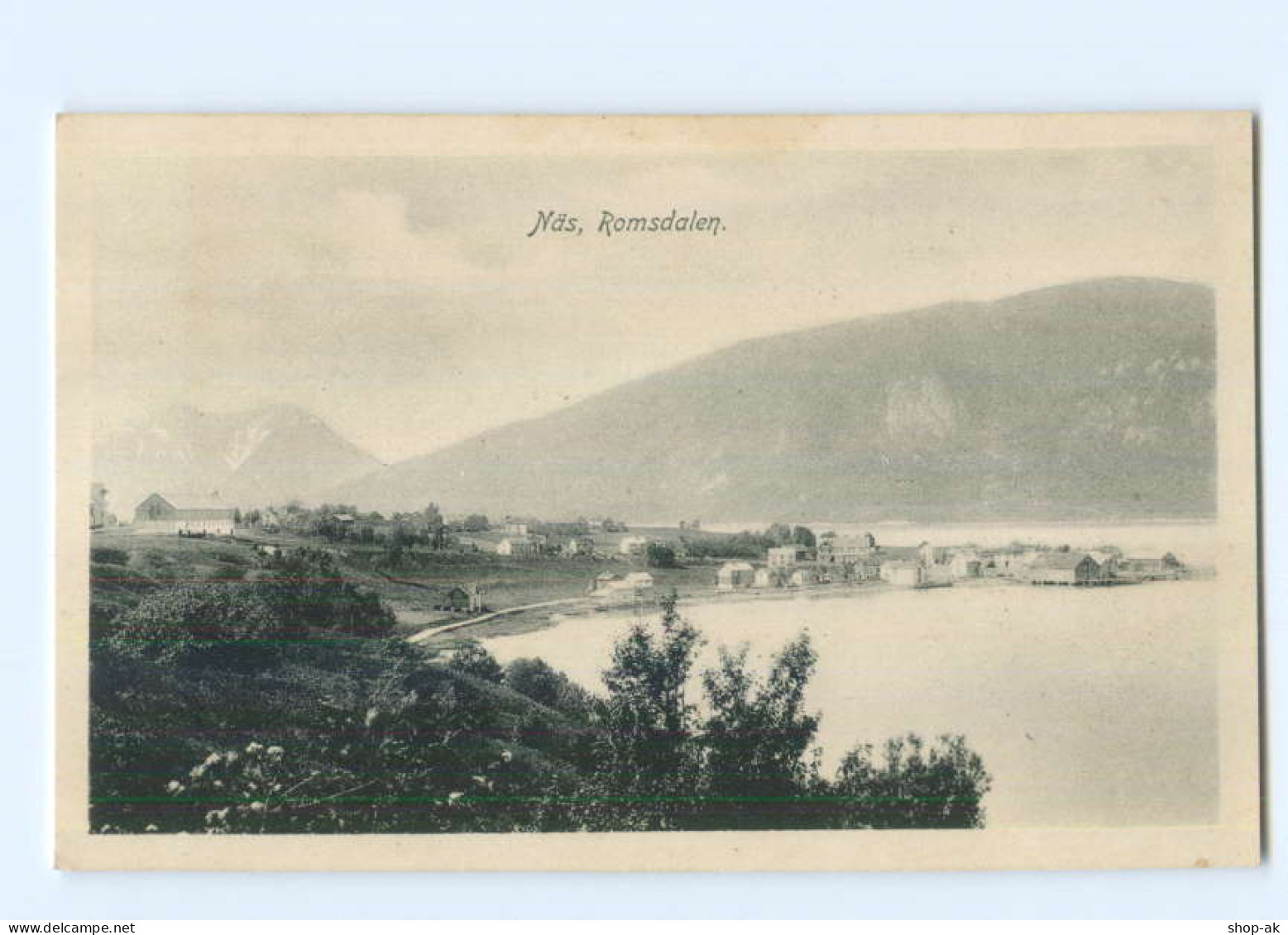 T7107/ Näs Romsdalen Norwegen AK Ca.1912 - Norwegen