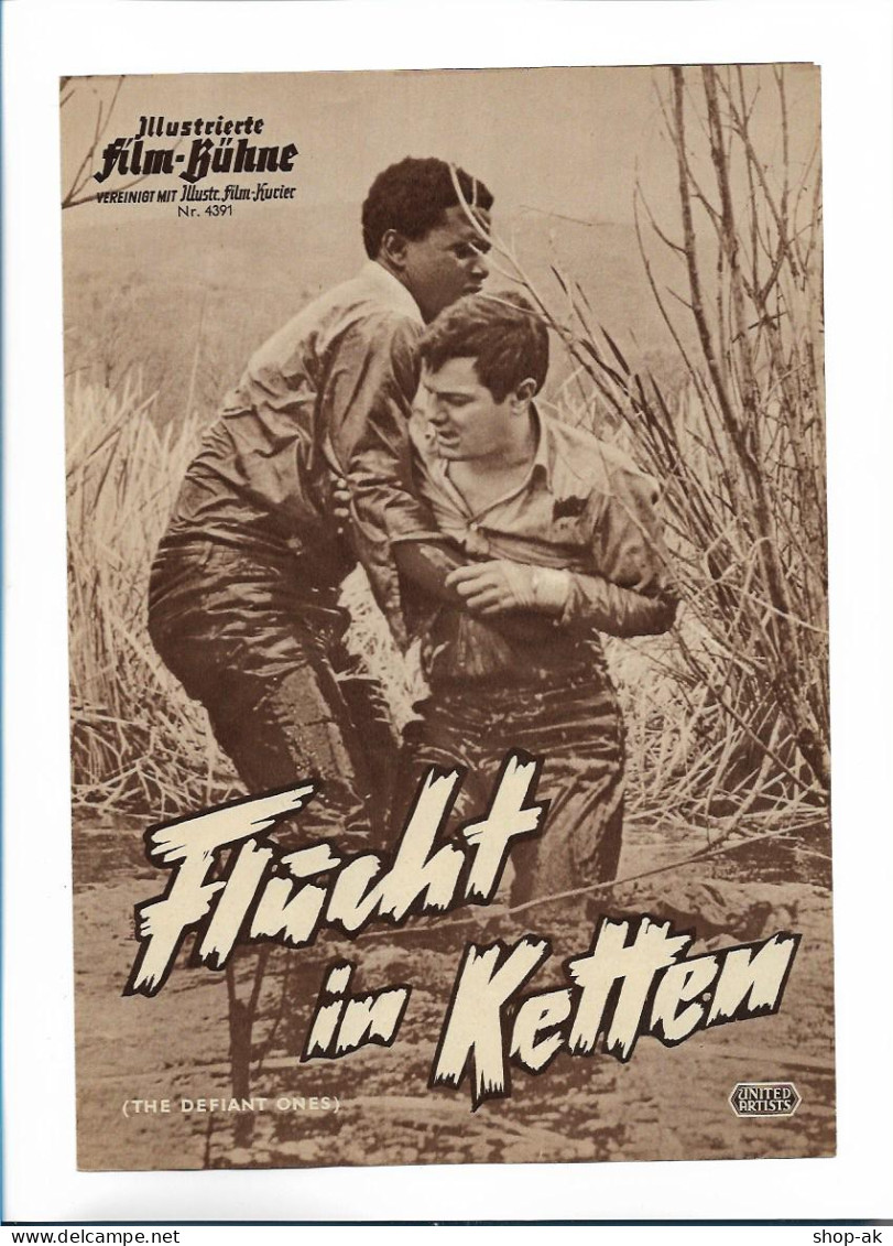 C2533/ IFB Nr.4391 Flucht In Ketten Sidney Poitier  Tony Curtis  Filmprogramm - Ohne Zuordnung