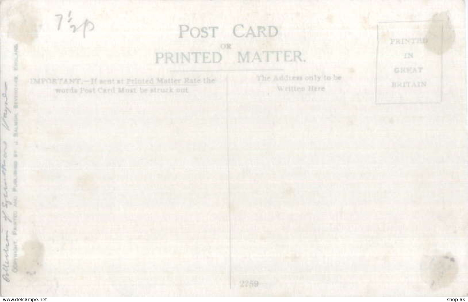 Y6492/ Kind Schreibt Eine Brief   Tinte Tintenfaß AK Ca.1912 - Altri & Non Classificati