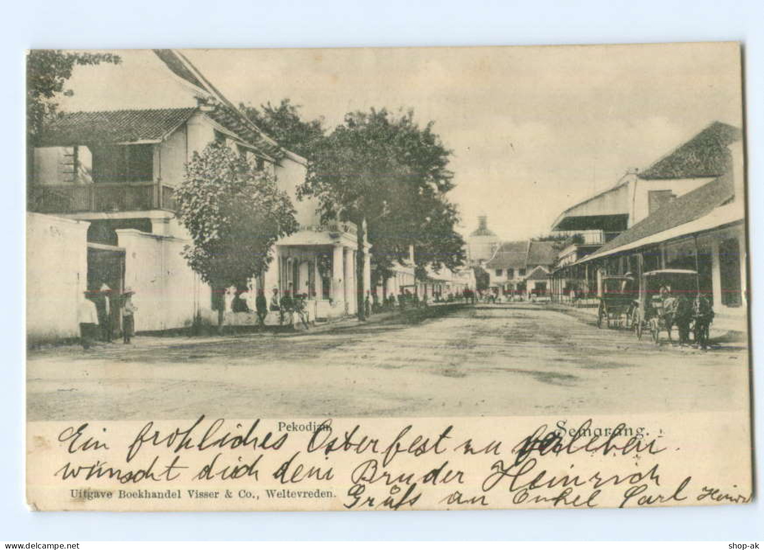 T5146/ Semarang  Pekodjan Niederländisch Indien Indonesien  1903 AK  - Inde