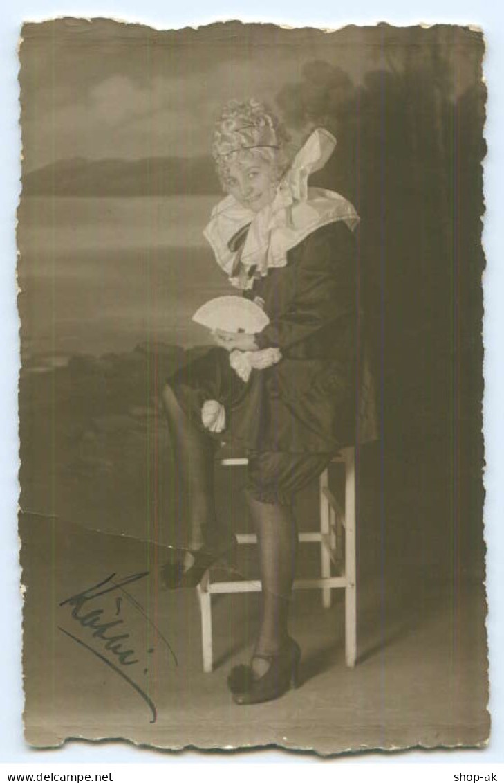 Y5422/ Fasching Karneval Junge Frau  Foto AK 1921 - Karneval - Fasching