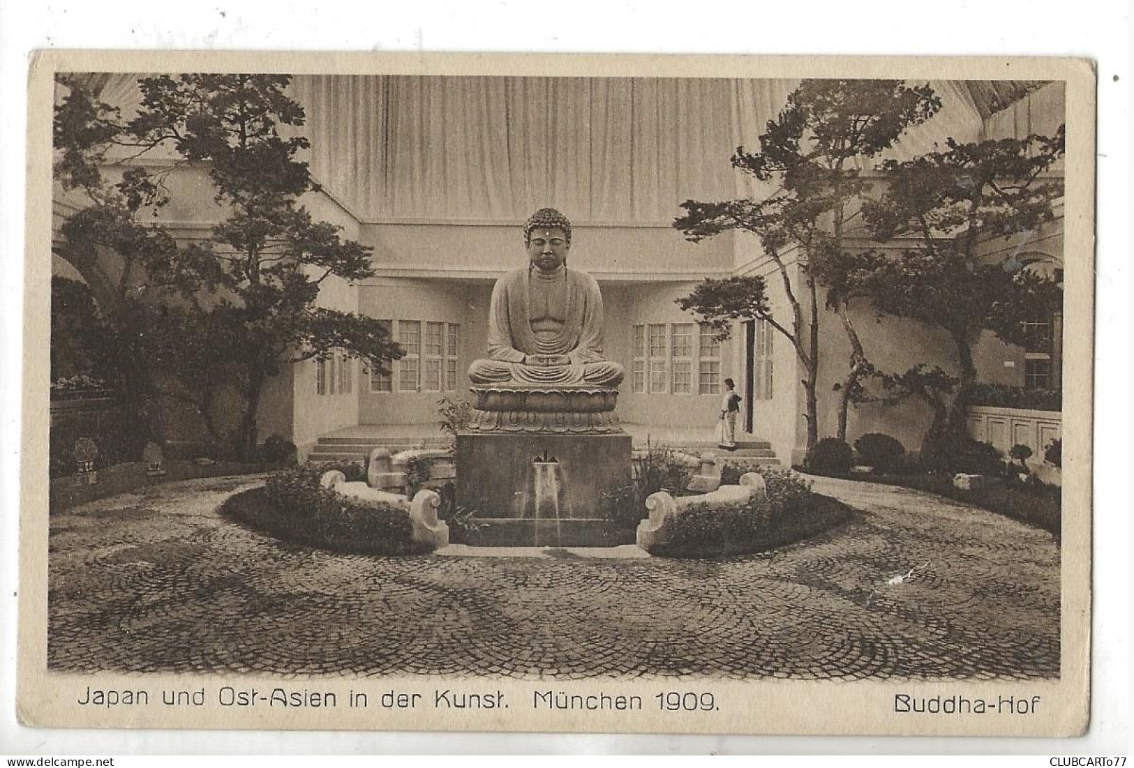 Muenchen (Allemagne, Bavière) : Buddha-Hof Japan Und Ost-Asien In Der Kunst En 1909 (ETAT) PF. - München