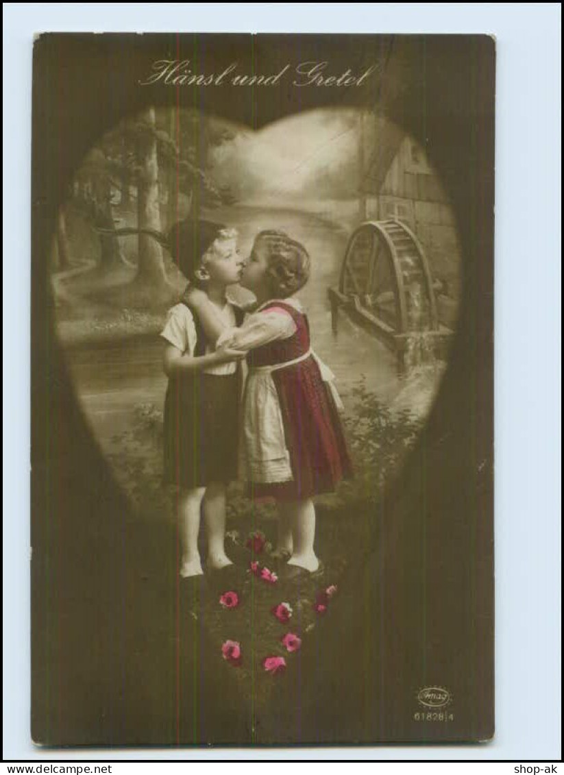 T3827/ Märchen  Hänsl Und Gretel  Foto AK 1918 - Fairy Tales, Popular Stories & Legends