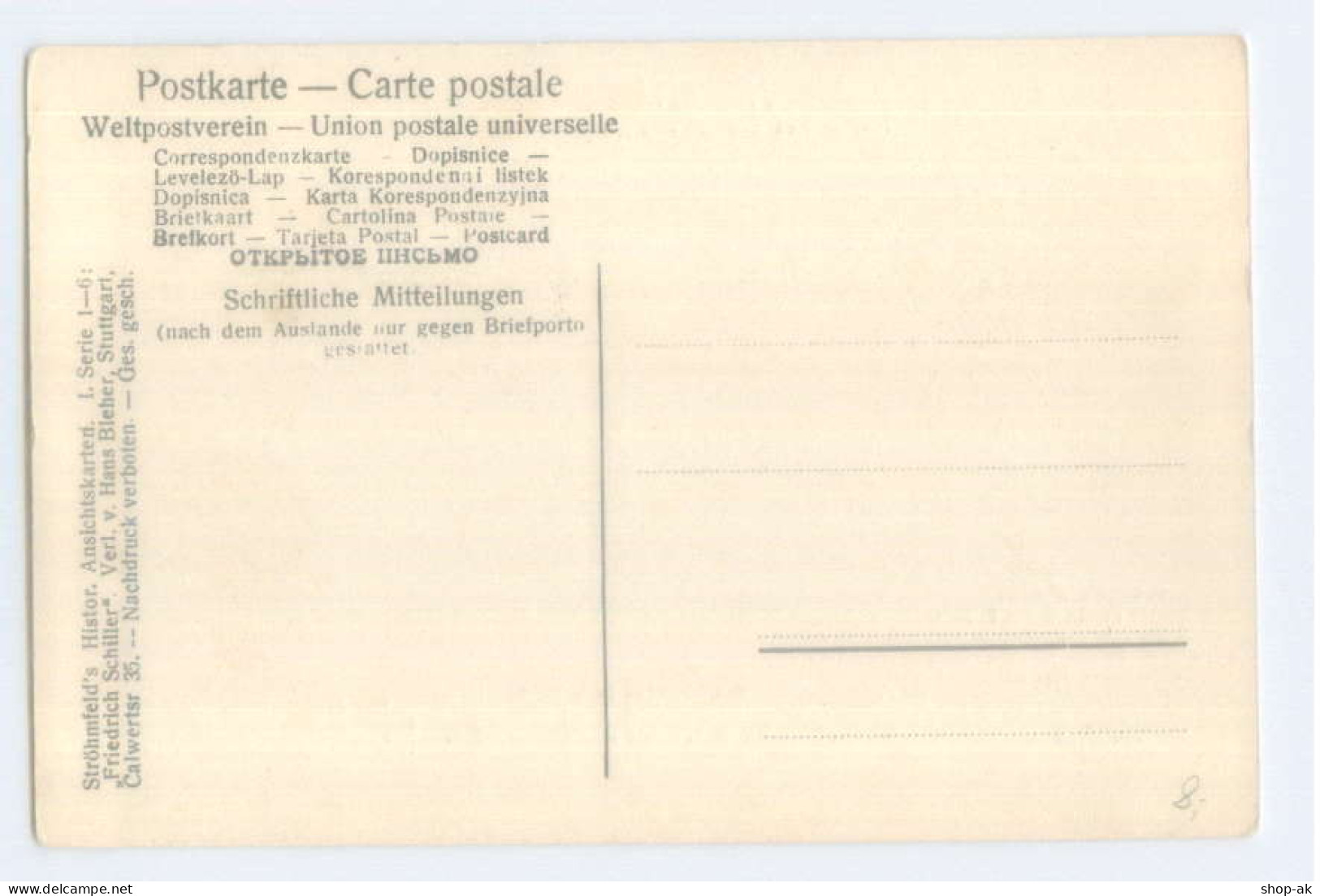 T3429/ Friedrich Schiller  100. Todestag - 4. Meisterjahre AK 1905 - Other & Unclassified