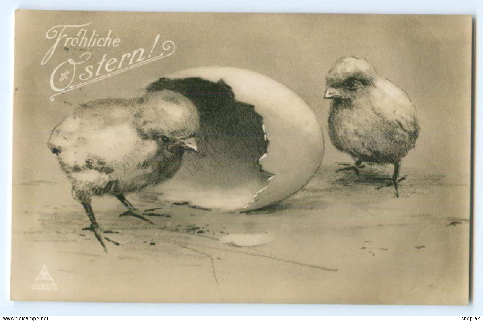 Y4638/ Ostern Küken Foto AK 1941 - Ostern