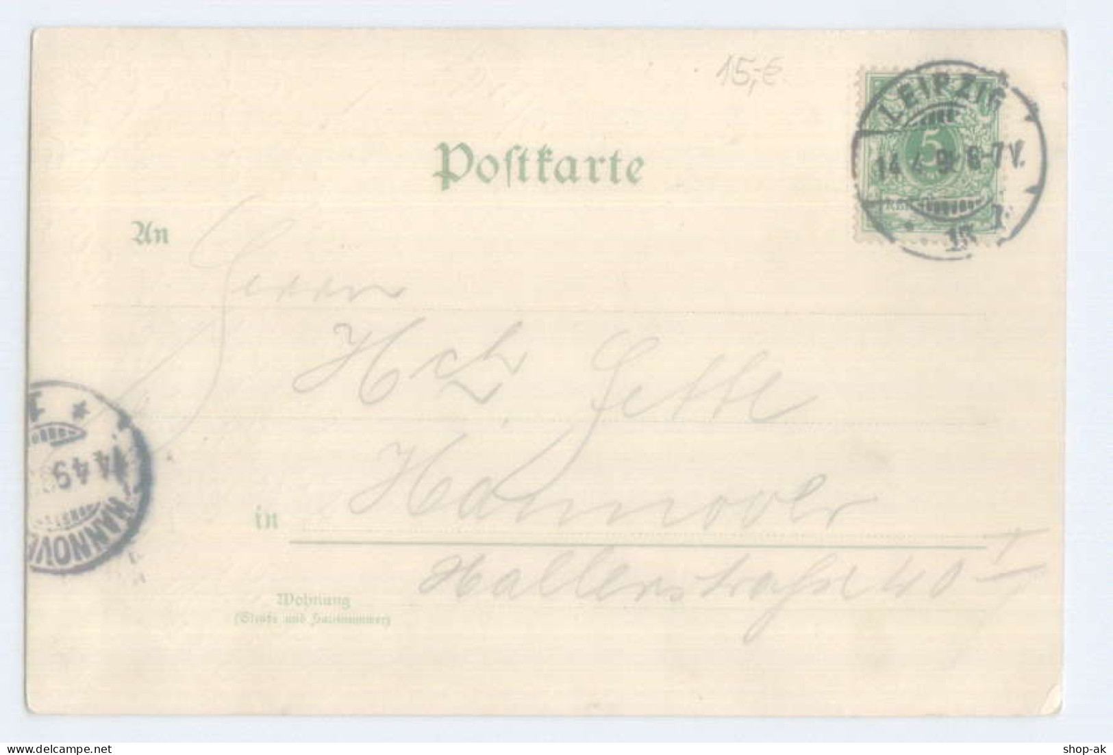 T3277/ Leipzig Litho Künstler AK  R. Carlofort  Verlag: Bürger & Ottillie 1898 - Leipzig