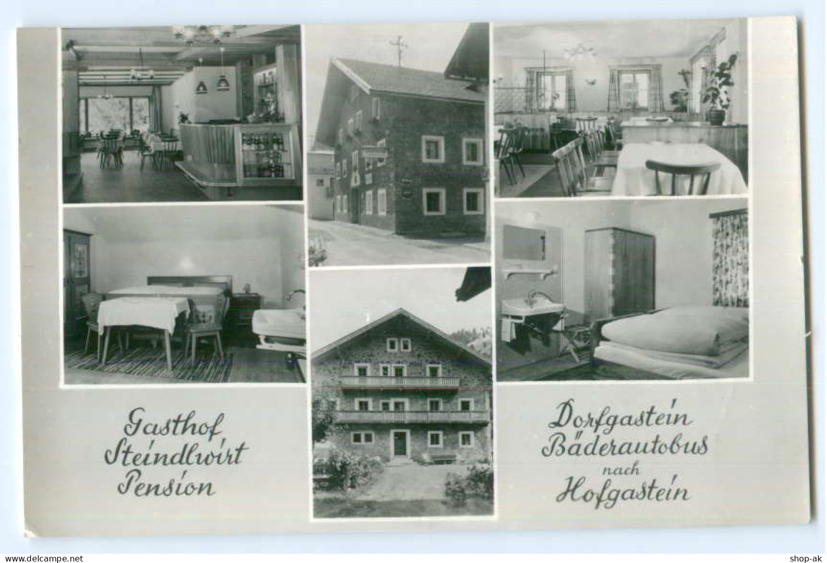 T3221/ Hofgastein  Gasthof Steindlwirt AK 1966 - Sonstige & Ohne Zuordnung