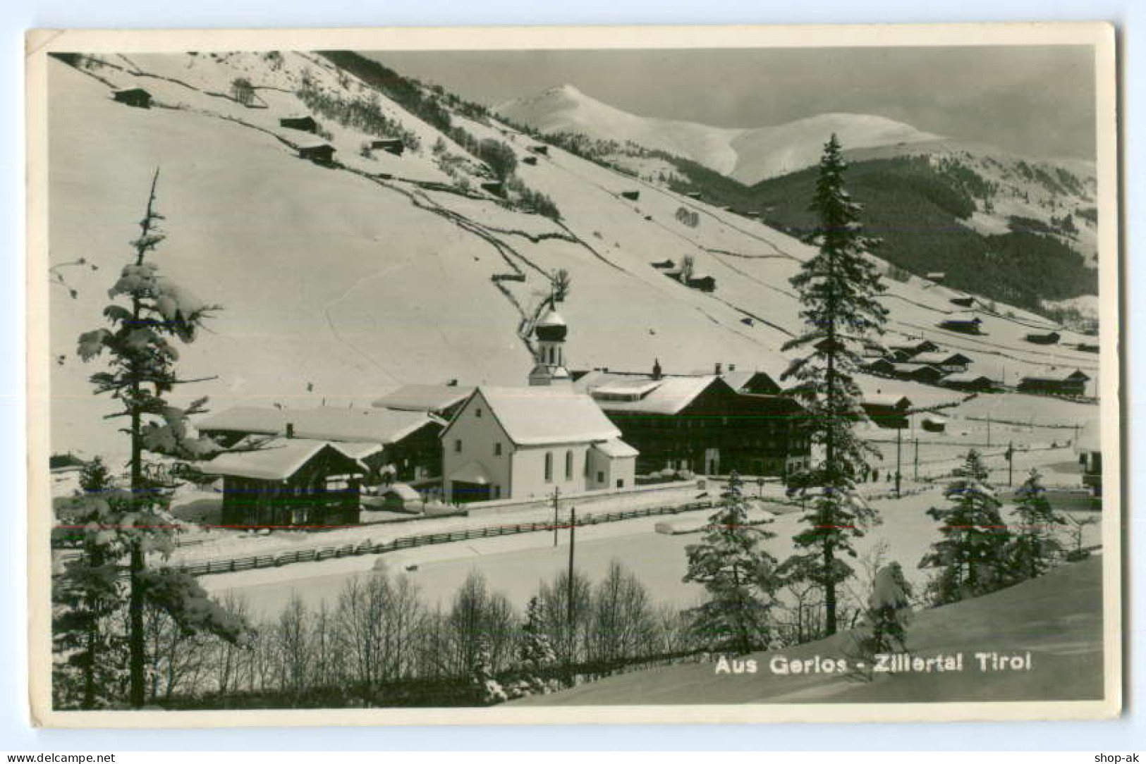 T3220/ Gerlos - Zillertal Tirol AK 1961  - Andere & Zonder Classificatie