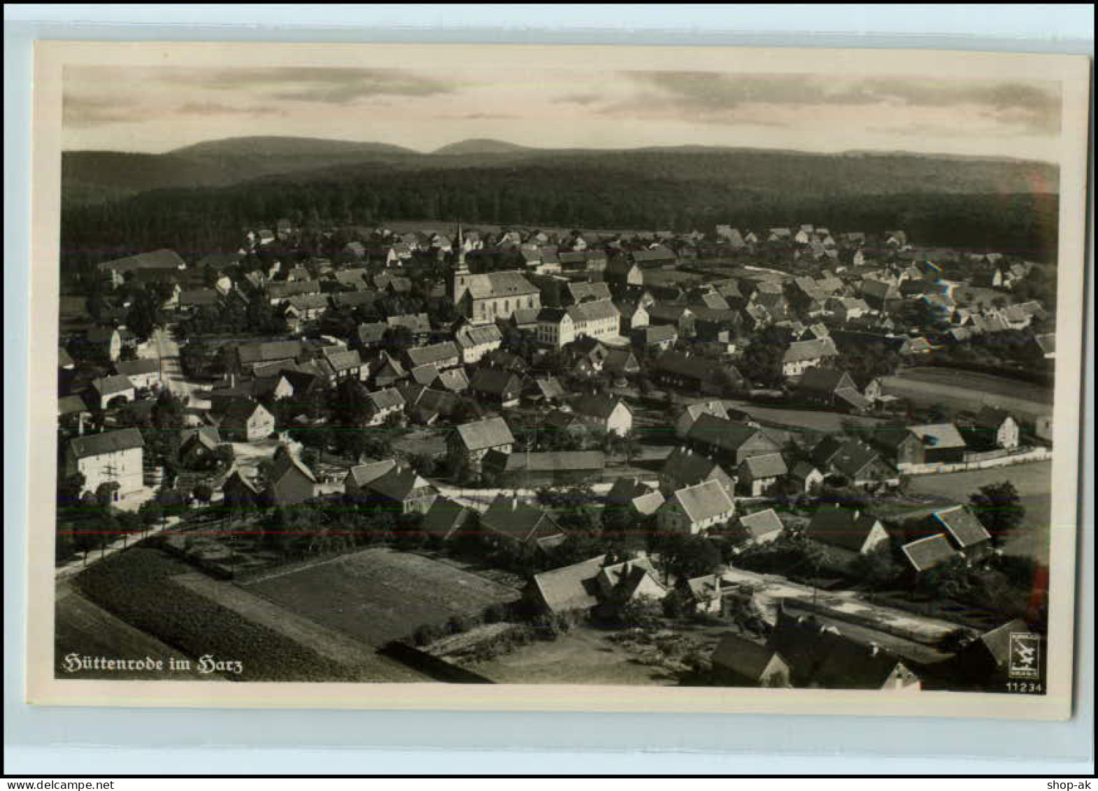 T2337-388./ Hüttenrode Im Harz Fliegeraufnahme Foto AK - Altri & Non Classificati