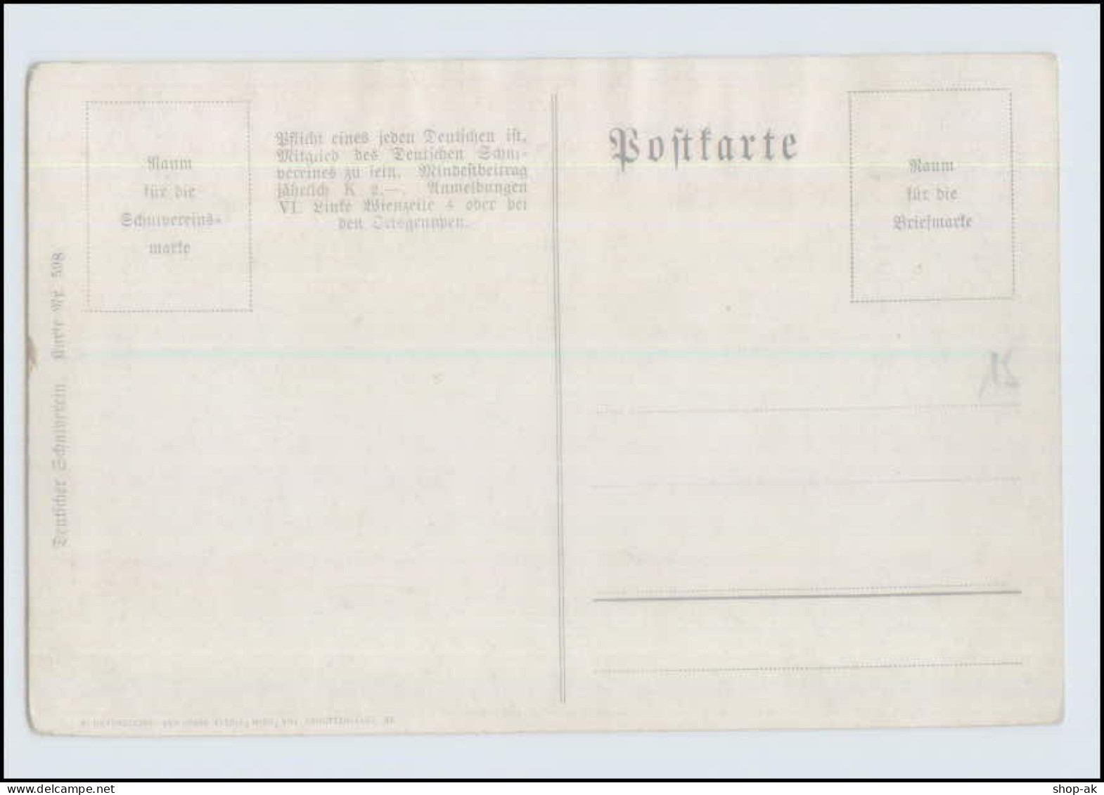 T1369/ Gesäuse Planspitze Steiermark  Deutscher Schulverein Nr. 598  AK Ca.1912 - Sonstige & Ohne Zuordnung