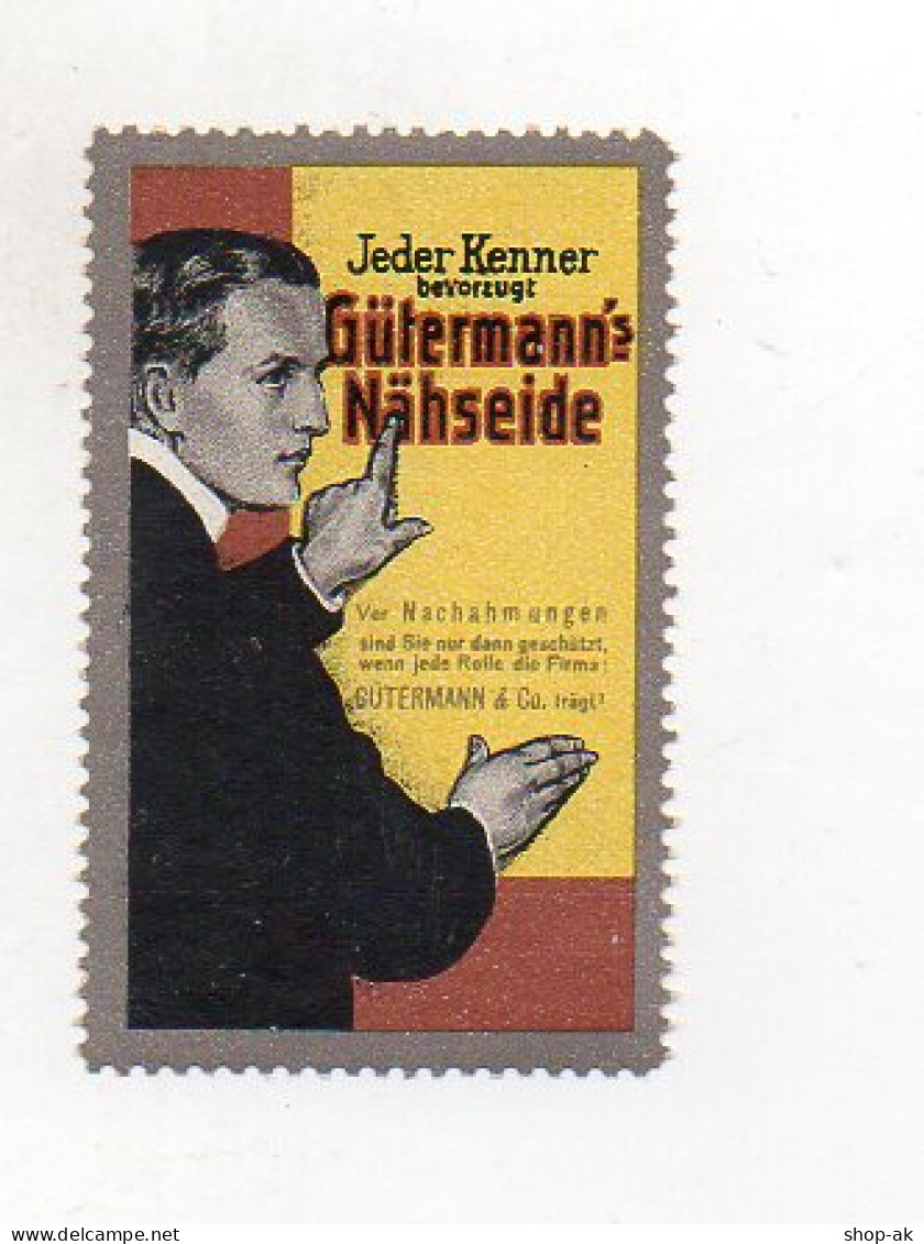 Y3938/ Reklamemarke Vignette Gütermann Nähseide  Ca.1912 Litho - Advertising