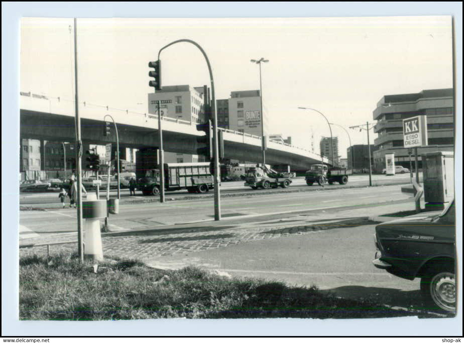 Y3711/ Hamburg Hammerbrook Amsinckstraße  Foto 1972 14,5 X 10 Cm - Mitte