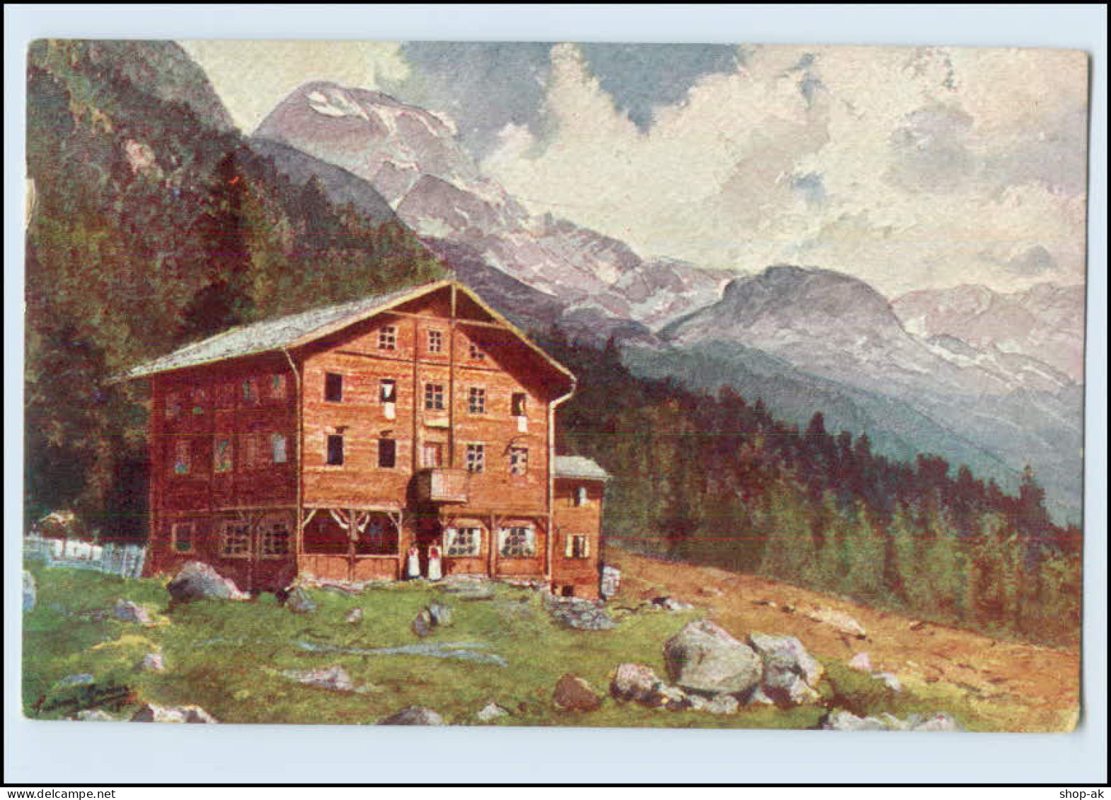 N9841/ Dominikushütte Zamsergrund Tirol AK Ca.1910 - Other & Unclassified