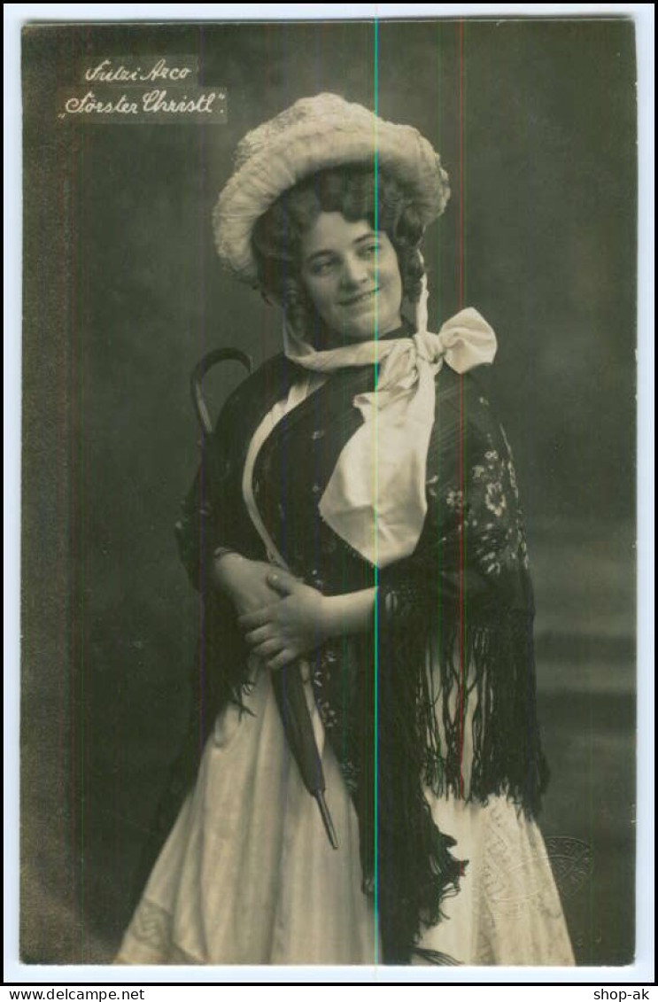 Y3009/ Schauspielerin Fritzi Arco  Theater Foto Mocsigay AK Ca.1912 Hamburg - Artistas
