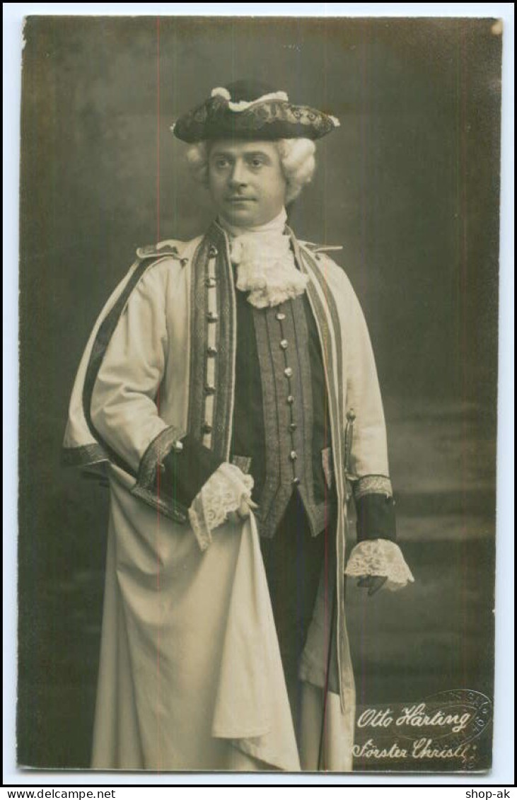 Y3003/ Schauspieler Otto Härtin Theater Foto Mocsigay AK Ca.1910  Hamburg - Artistas