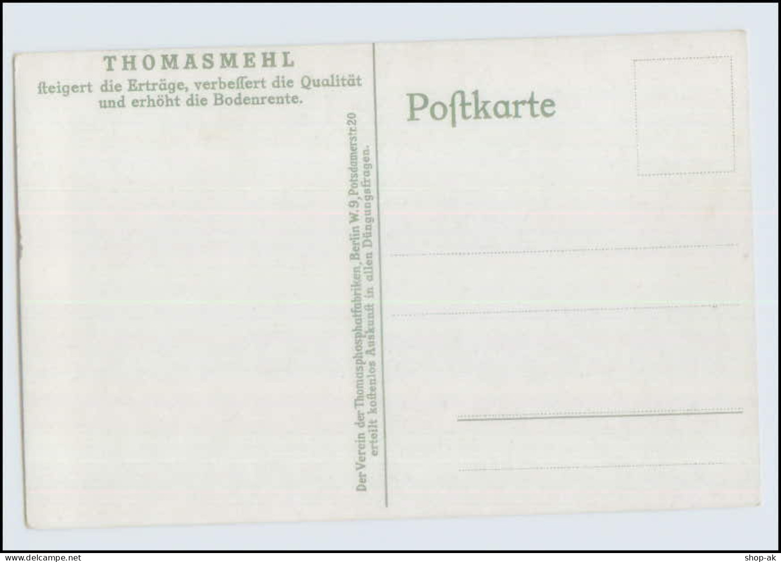 N7755/ Kaiser Wilhelm Jubiläum Der Dt. Landwirtschaft-Ges.  Thomasmehl AK  - Familles Royales