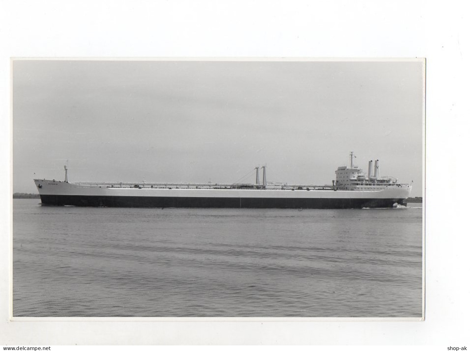 C1360/ Handelsschiff Tanker Altanin Auf Der Elbe  Foto Ca.1965 22,5 X 14 Cm - Commercio