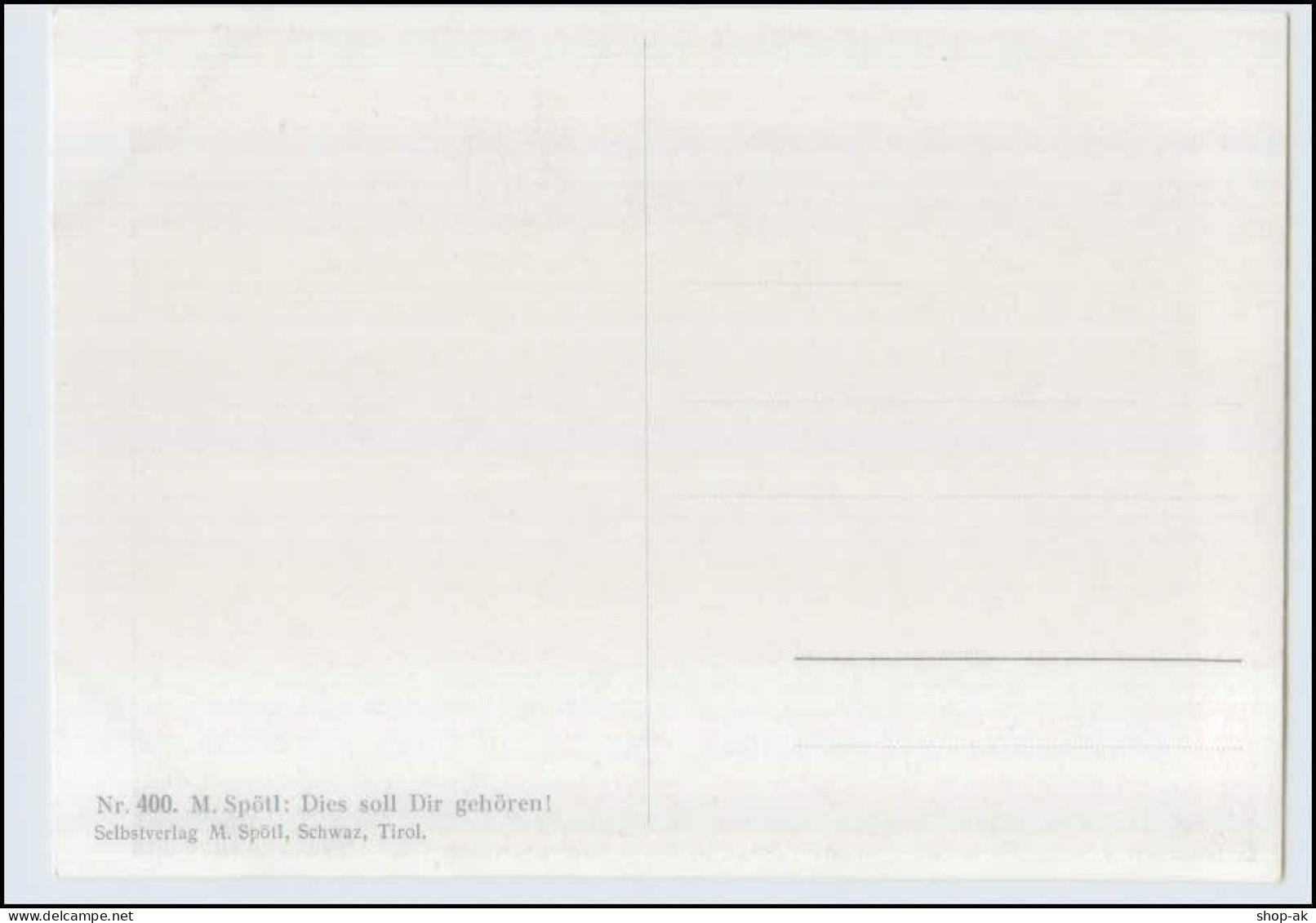 X1L54/ M. Spötl  AK Nr. 400  Engel  Ca.1935 - Mailick, Alfred