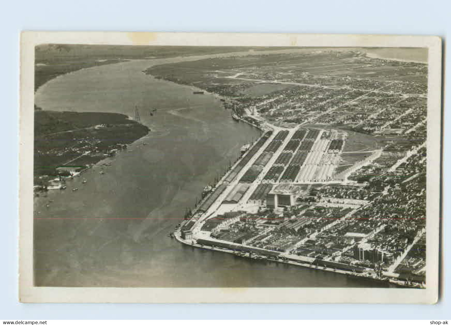 G928/ Santos Porto Hafen Brasilien Foto AK 1932 Brasil - Andere & Zonder Classificatie