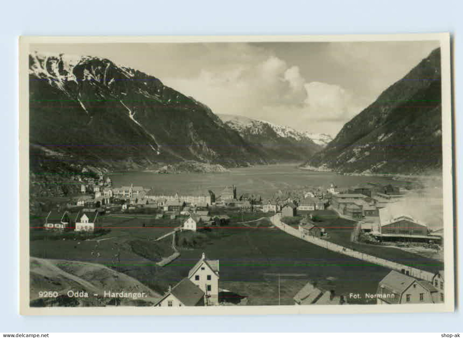 X1E79/ Odda Hardanger Norwegen Foto AK Ca.1935 - Norvège