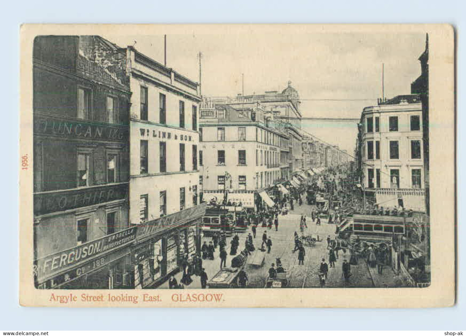 M020/ Glasgow Argyle Street  AK 1912 Schottland - Altri & Non Classificati