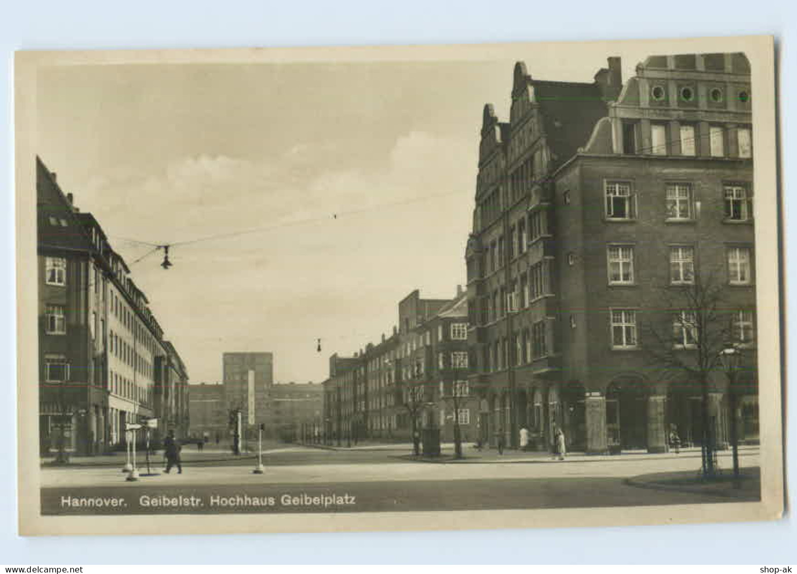 DP167/ Hannover Geibelstraße Foto AK  Ca.1935 - Hannover