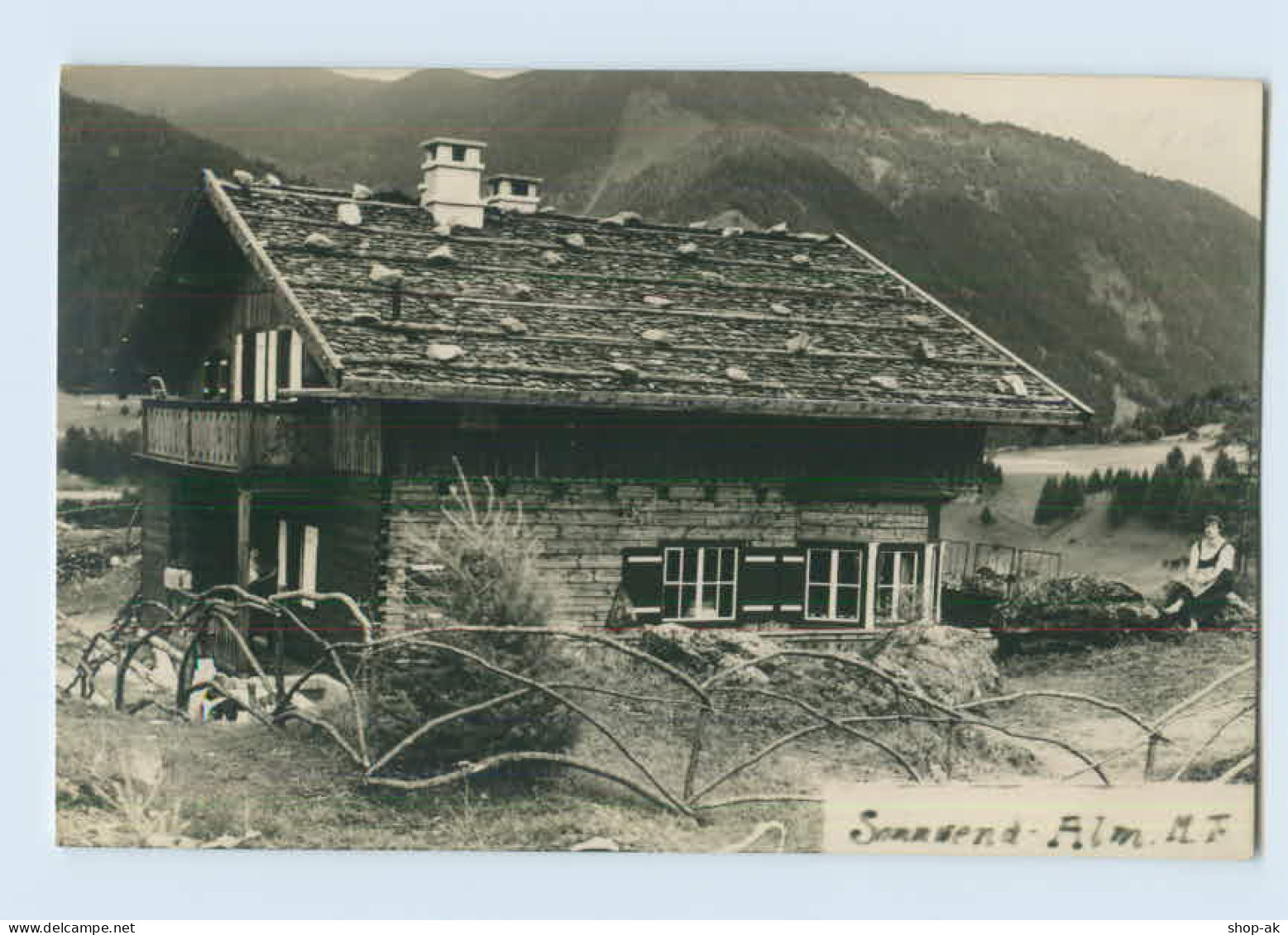 F685/ Sonnenwend Alm Bei Steinach Tirol Foto AK 1926 - Unclassified