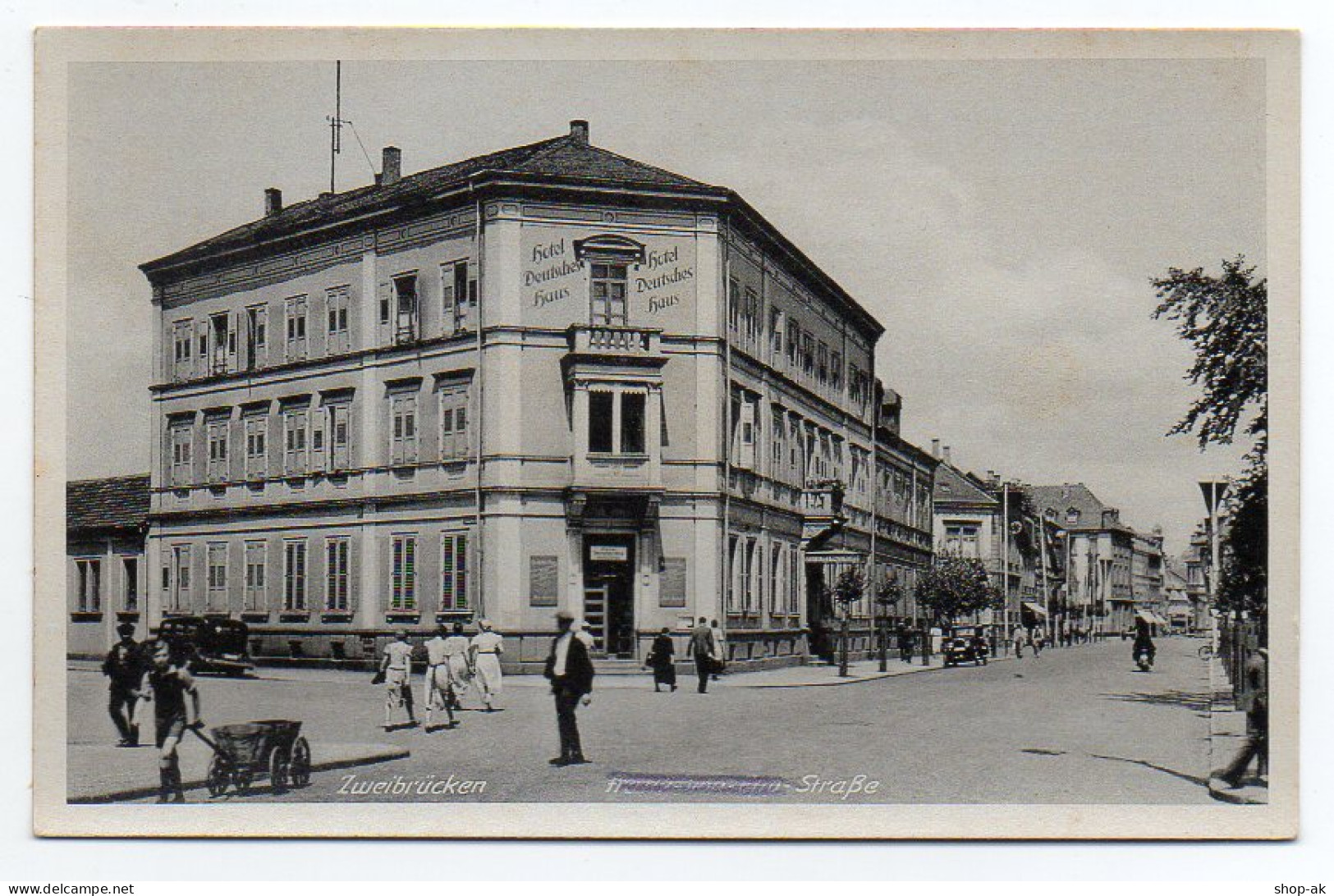 DP078/ Zweibrücken Franz-von-Epp-Str. AK Ca.1940 - Andere & Zonder Classificatie