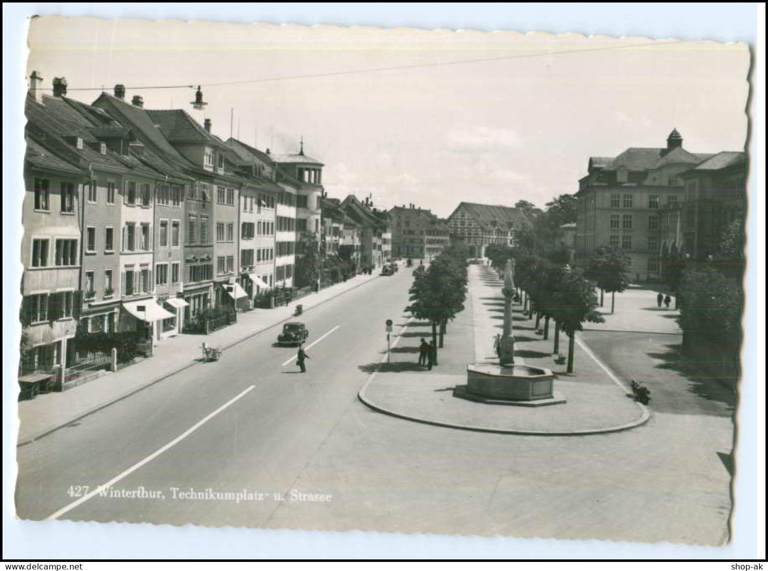 Y2268/ Winterthur Technikumplatz AK Ca.1950  Schweiz - Sonstige & Ohne Zuordnung