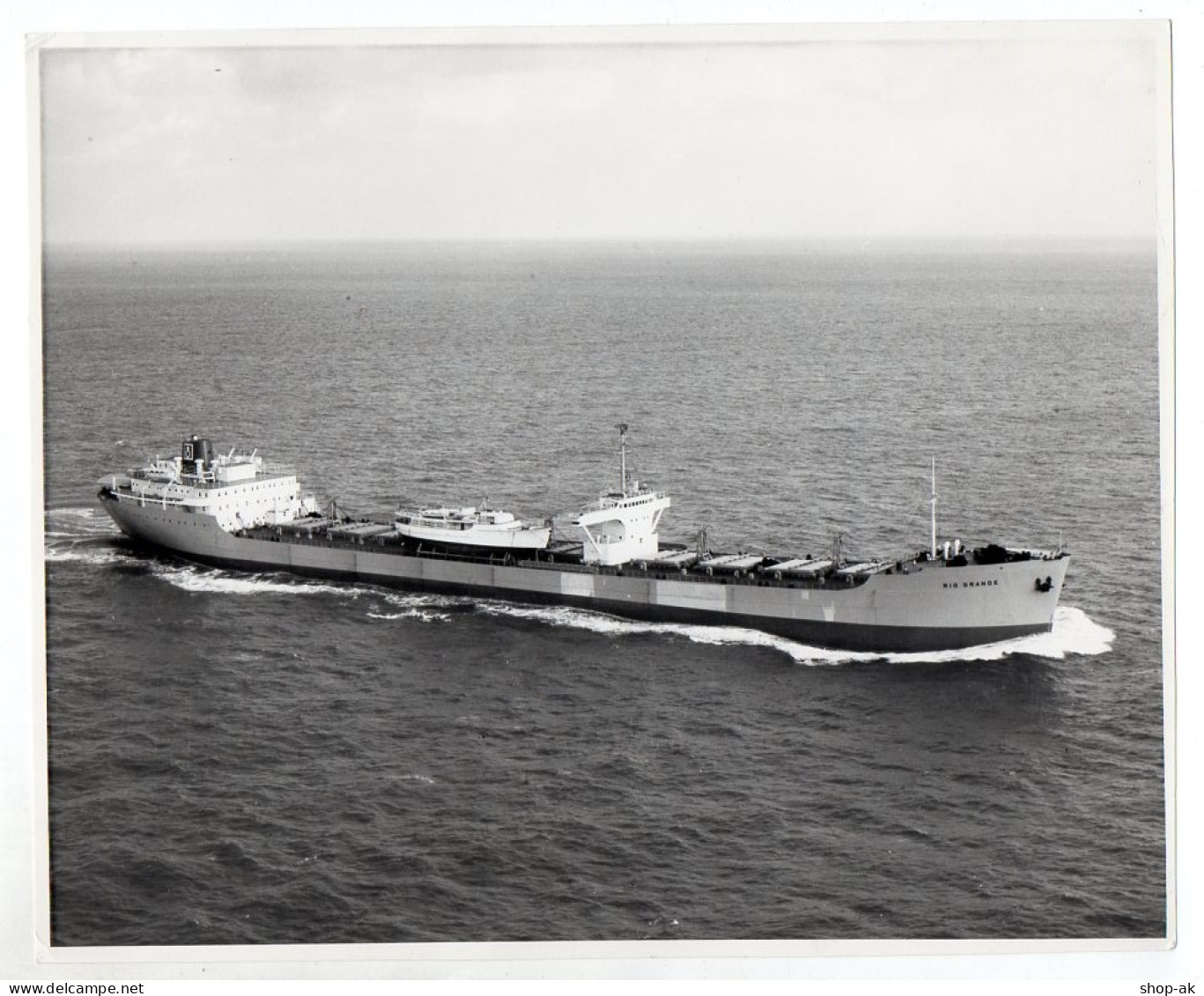 C1516/ Tanker Rio Grande Auf Hoher See Foto Ca. 1965 24,5 X 20 Cm - Commercio