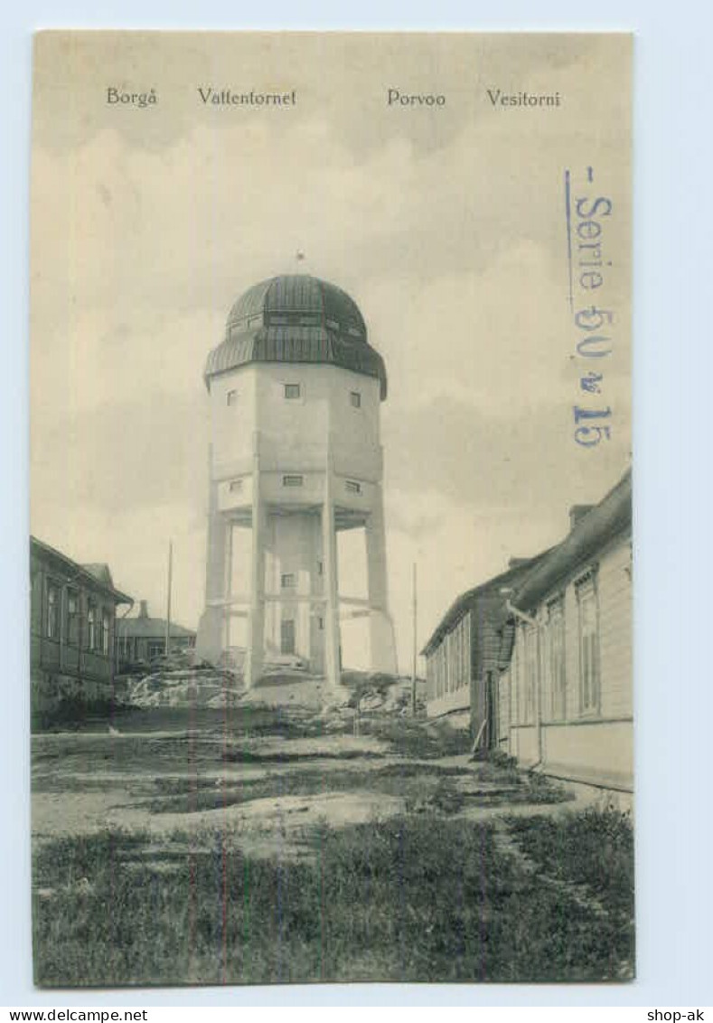 L869/ Borga  Vattentornet  - Porvoo Vesitorni  AK Finnland Ca.1912 - Finlandia