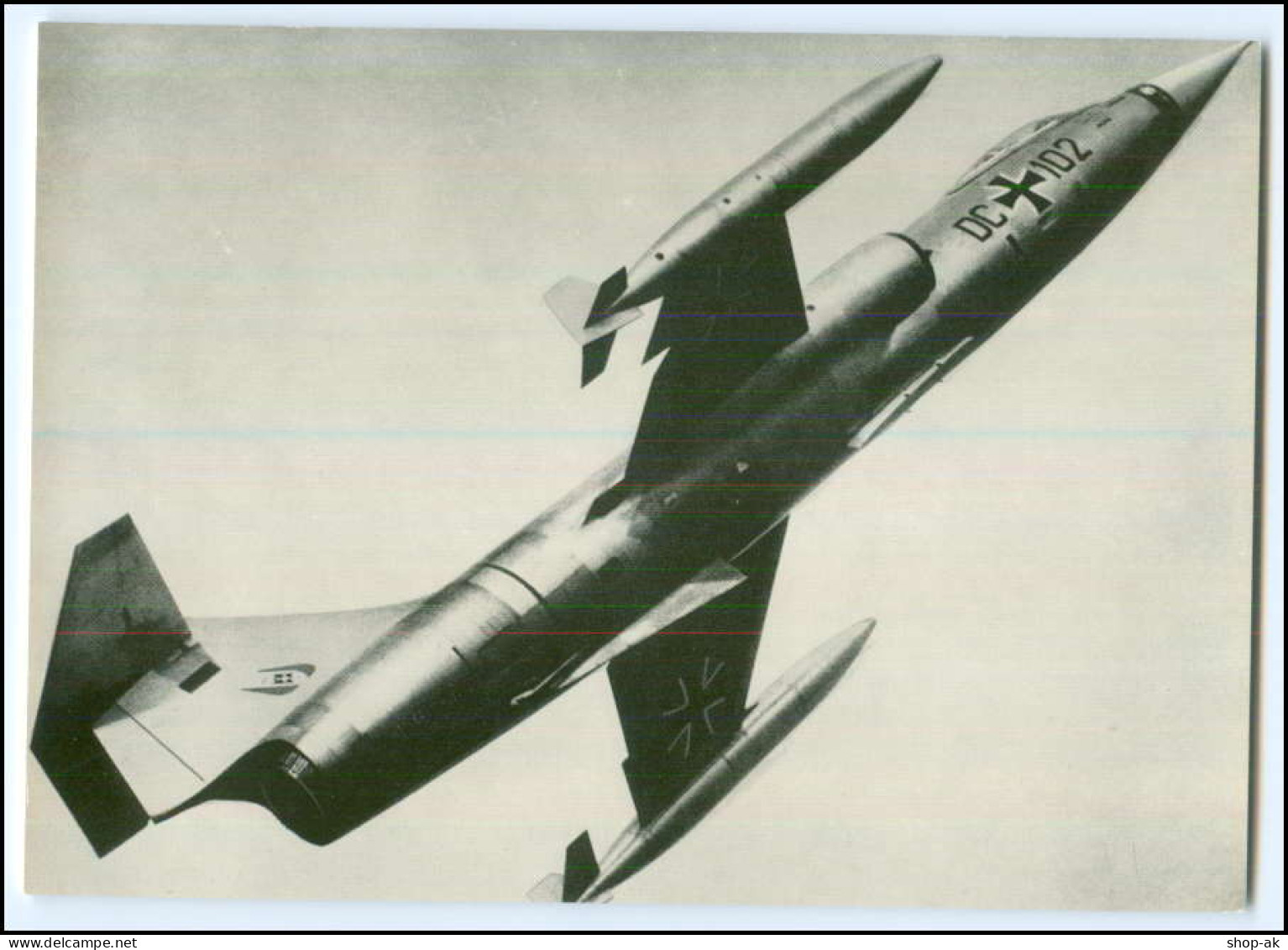 DP140/ Deutsche Bundeswehr AK F 104 G Super Starfighter  Ca.1970 Luftwaffe - Andere & Zonder Classificatie