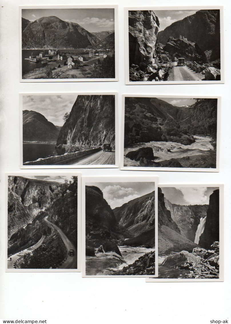 Y1313/ 12 Fotos Norwegen Eidfjord - Maarbödal - Fossli   Ca.1930  9 X 7 Cm - Norwegen