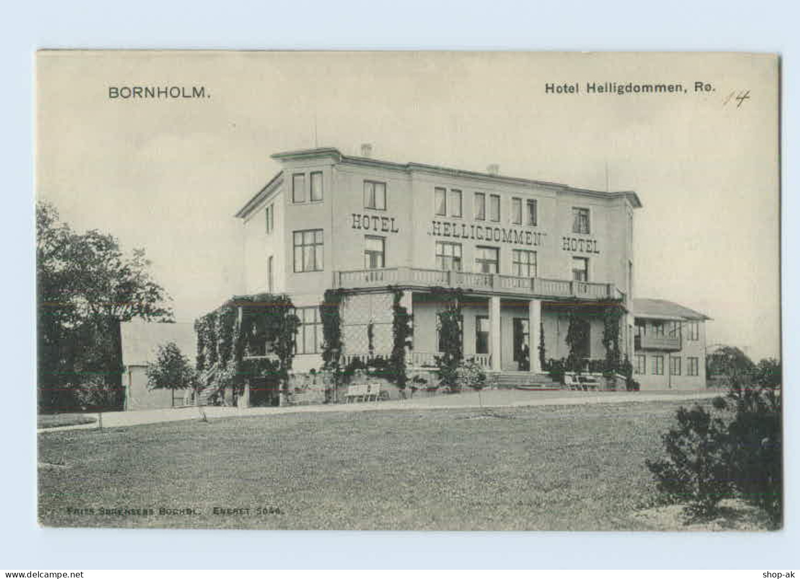 L742/ Bornholm  Hotel Helligdommen, Ro  Dänemark AK 1906 - Denemarken
